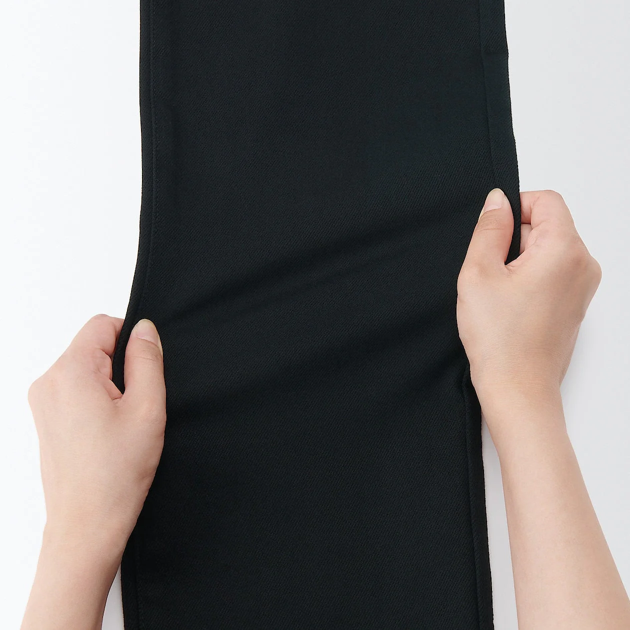 Men's Stretch Denim Slim Pants Black (L 32inch / 82cm) - Image 11