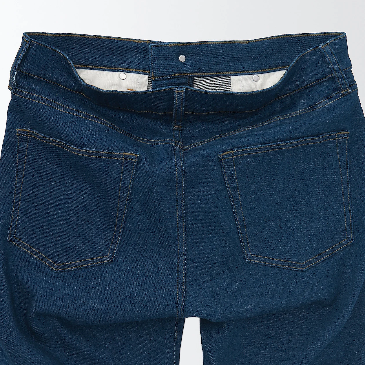 Men's Stretch Denim Slim Pants Blue (L 32inch / 82cm) - Image 10