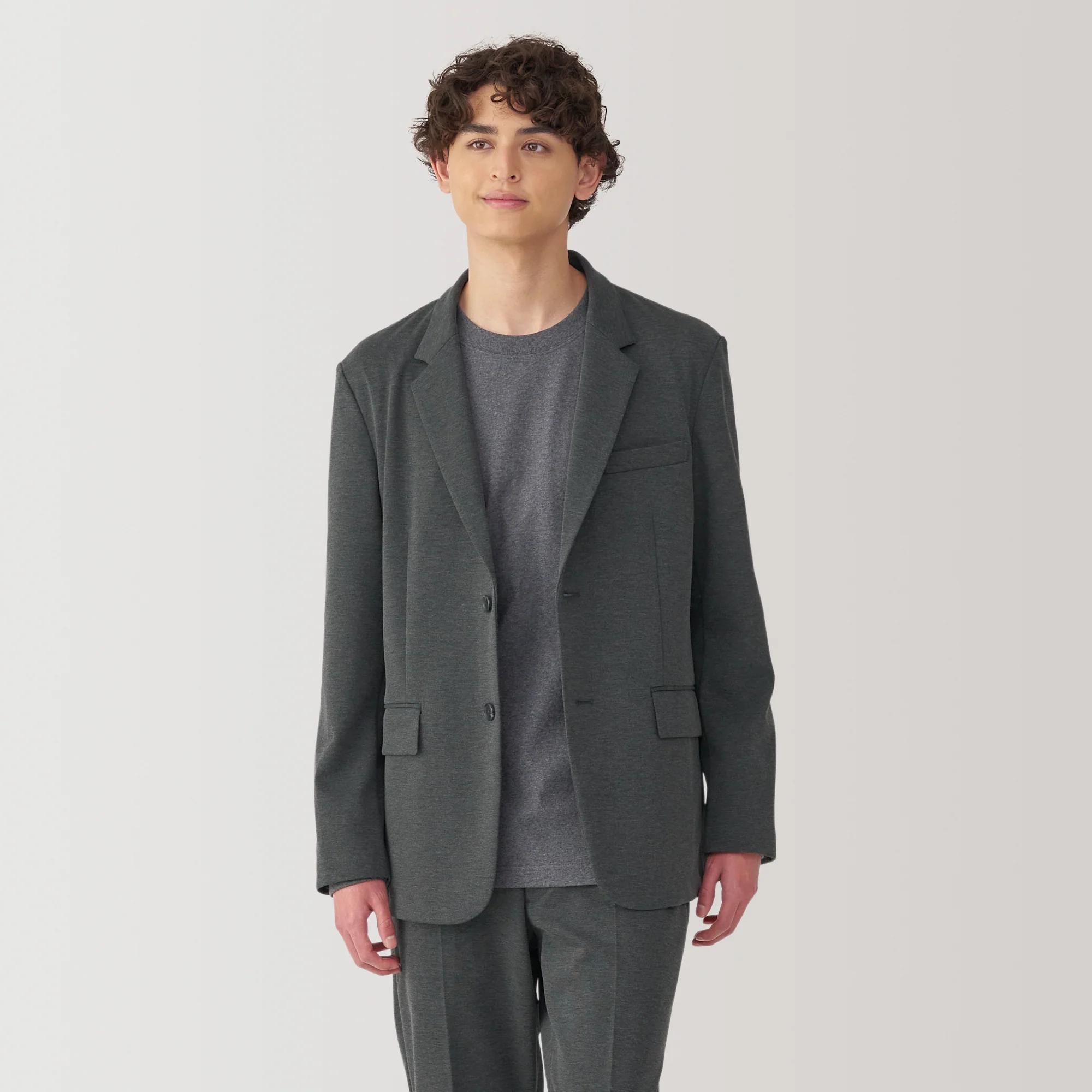 Men's Stretch Jersey Jacket - Image 3