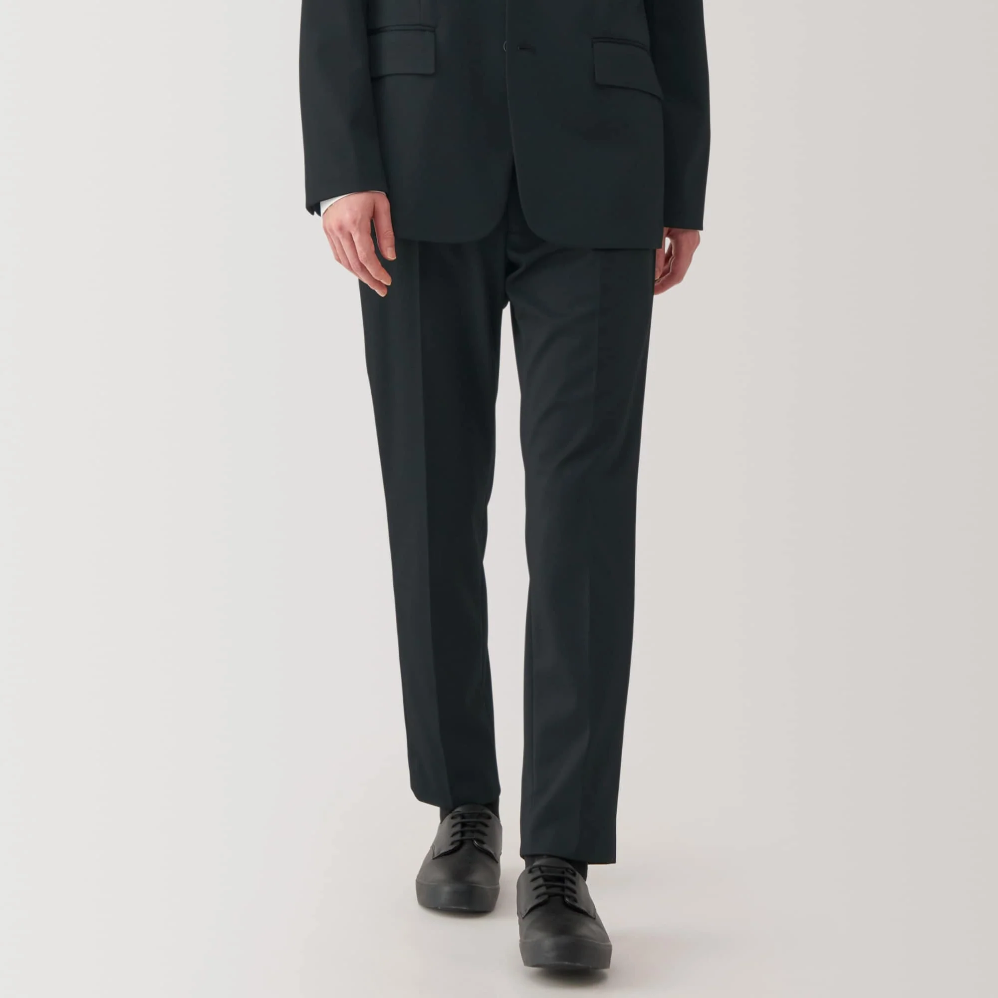 Men's Stretch Jersey Pants with No Darts - Image 13