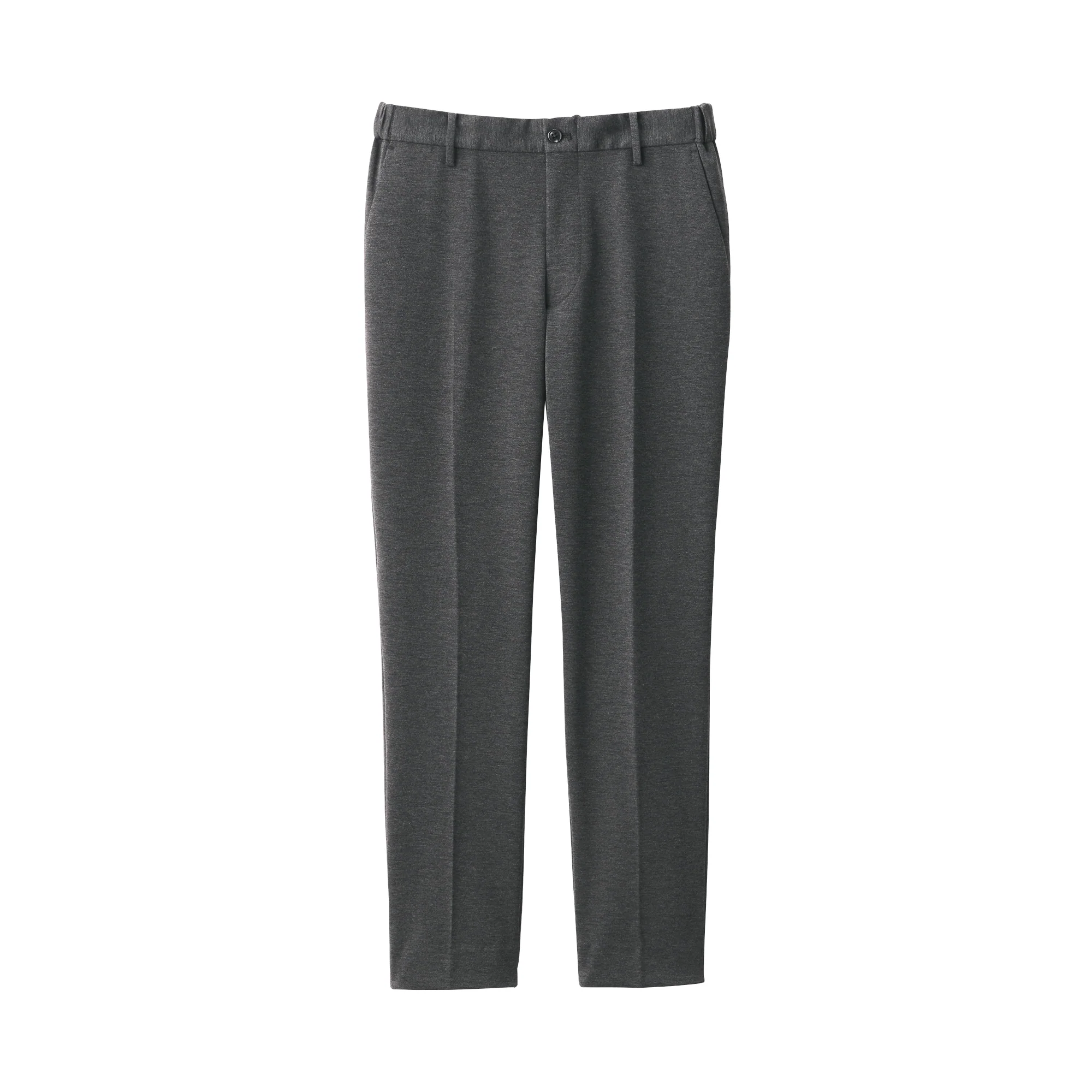 Men's Stretch Jersey Pants with No Darts - Image 2