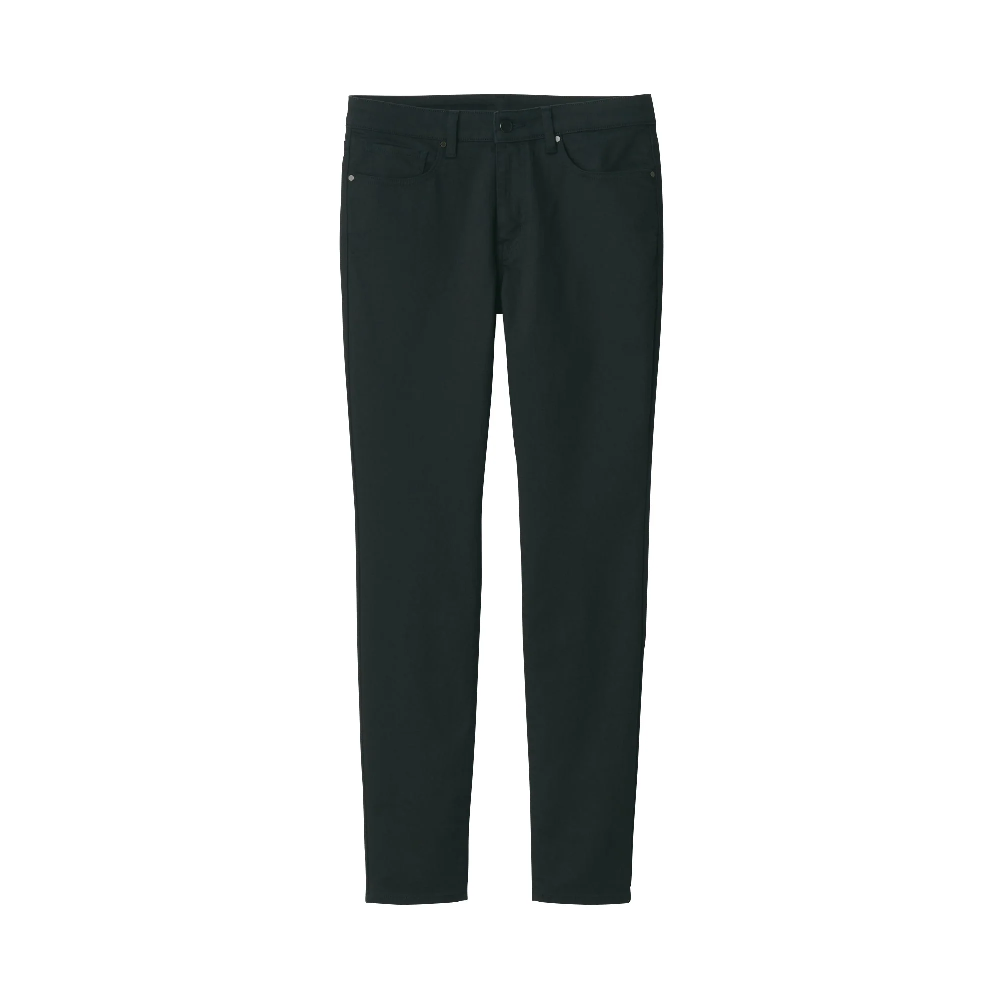 Men's Super Stretch Denim Skinny Pants Black (L 32inch / 82cm) - Image 2