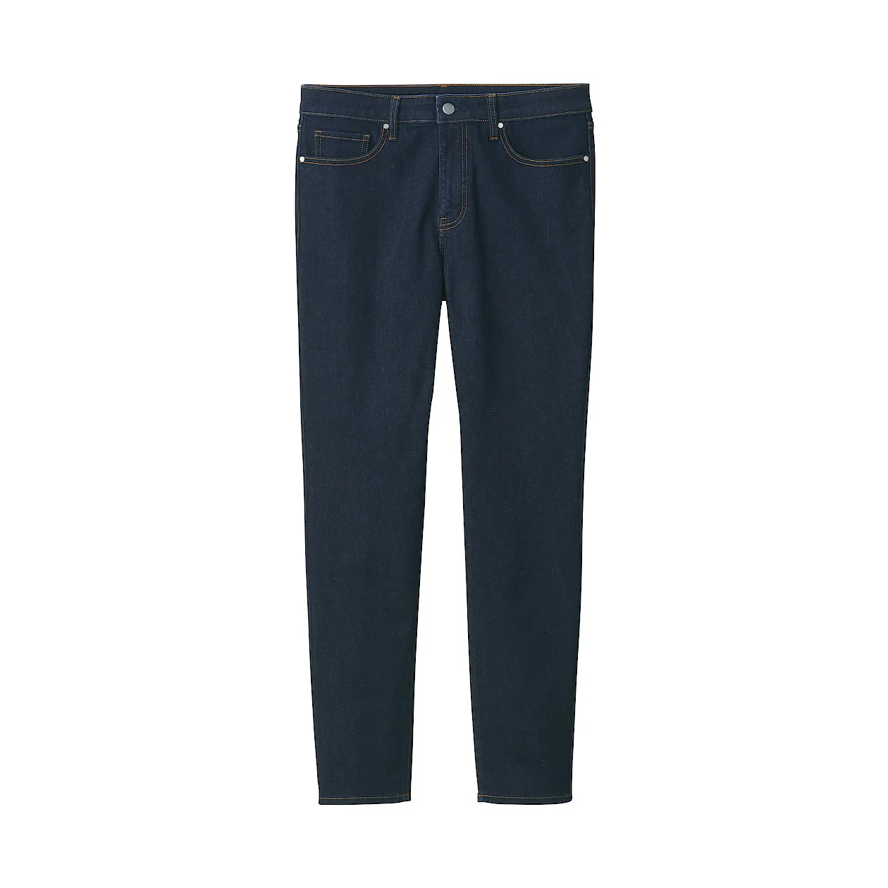 Men's Super Stretch Denim Skinny Pants Dark Navy (L 30inch / 76cm) - Image 2