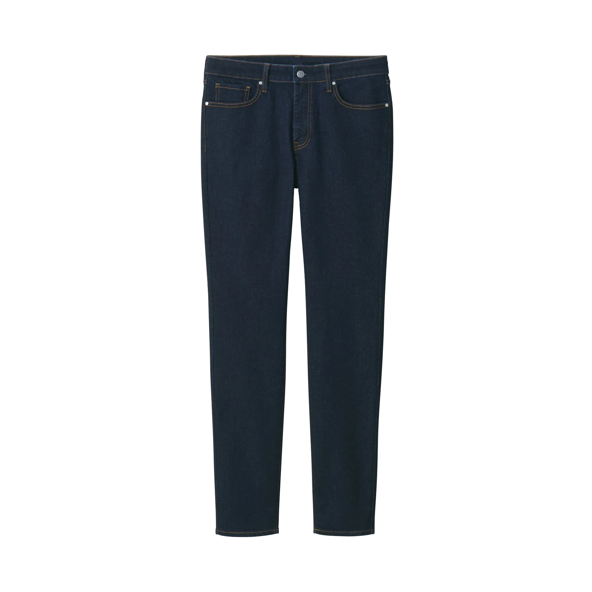 Men's Super Stretch Denim Skinny Pants Dark Navy (L 32inch / 82cm) - Image 2