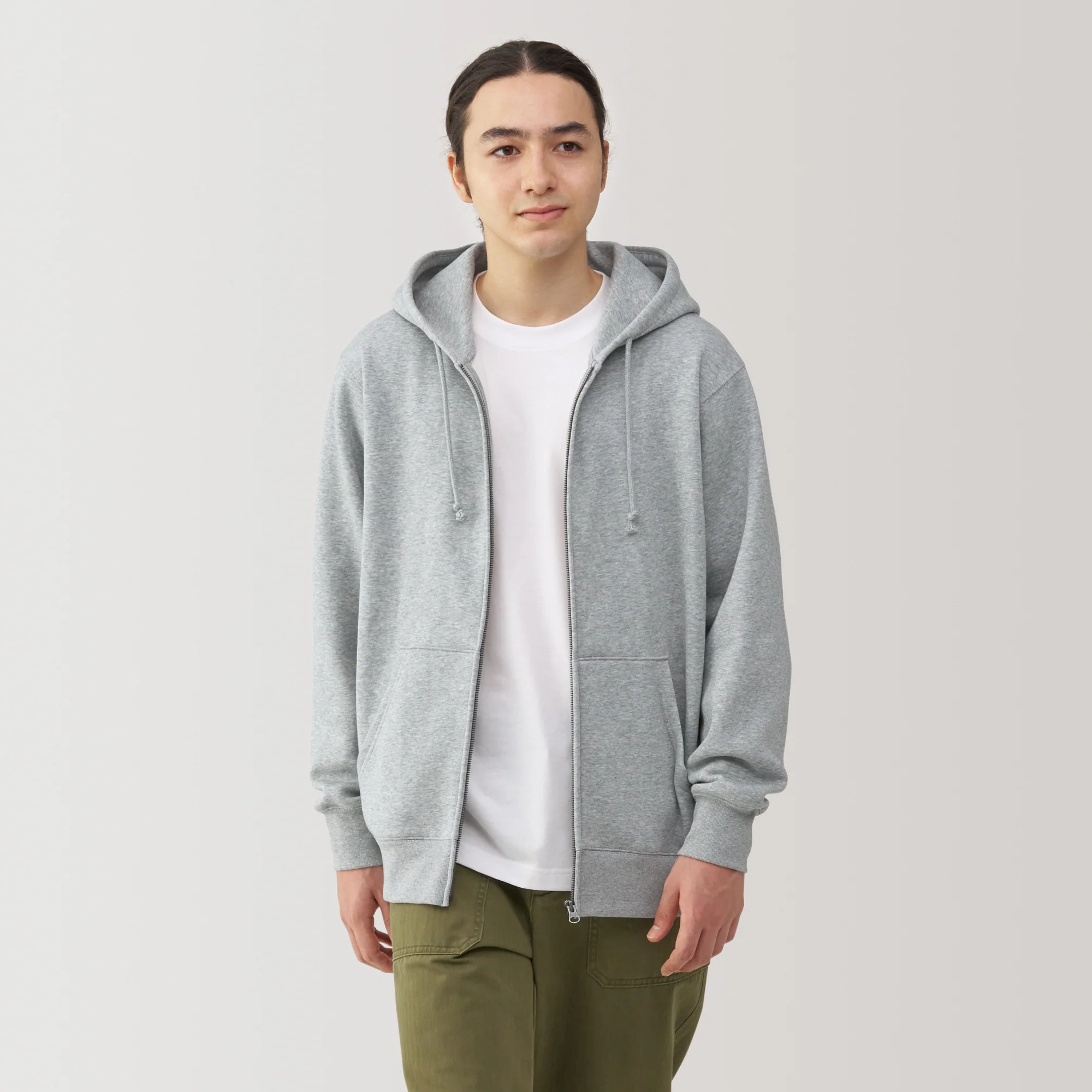 Men's Sweatshirt Full Zip Hoodie - Image 11