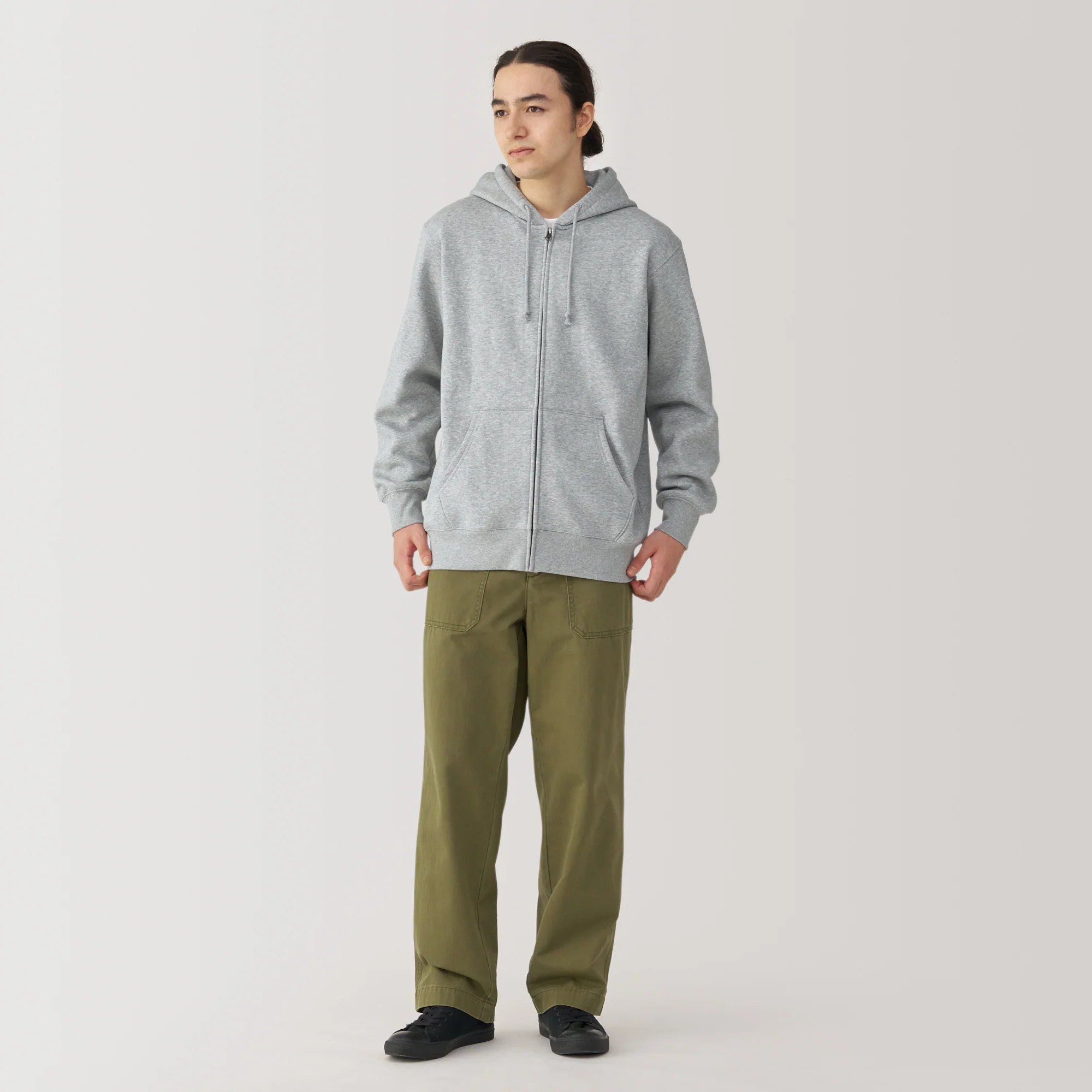 Men's Sweatshirt Full Zip Hoodie - Image 12