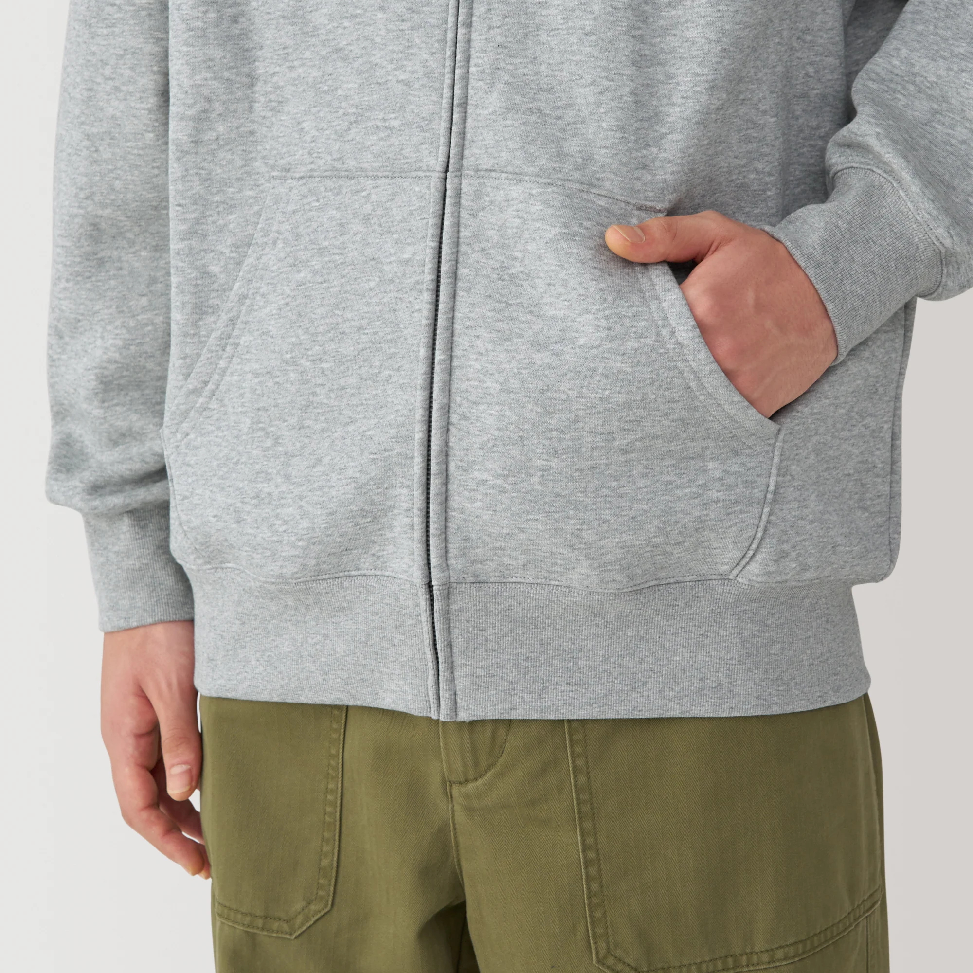 Men's Sweatshirt Full Zip Hoodie - Image 16
