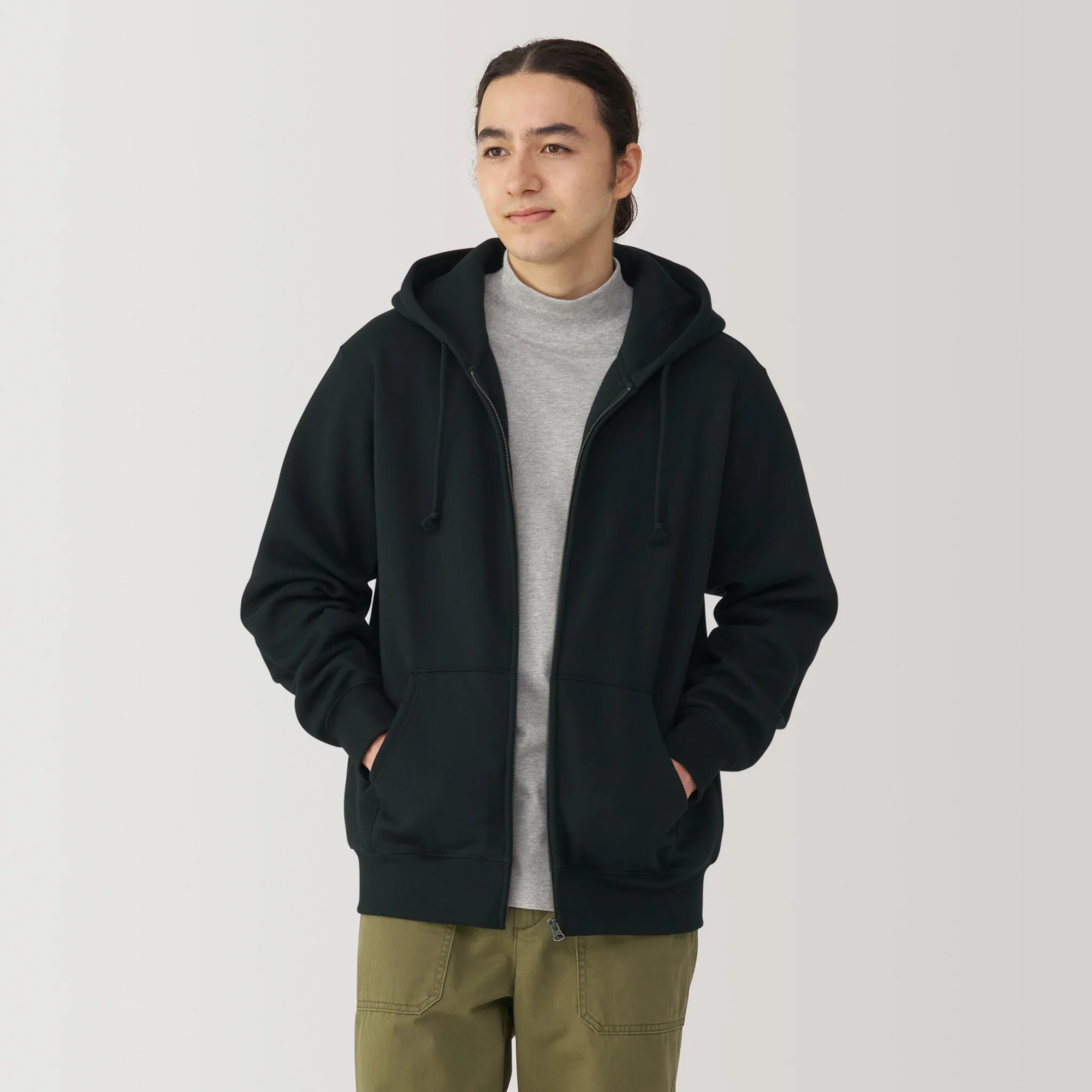 Men's Sweatshirt Full Zip Hoodie - Image 19