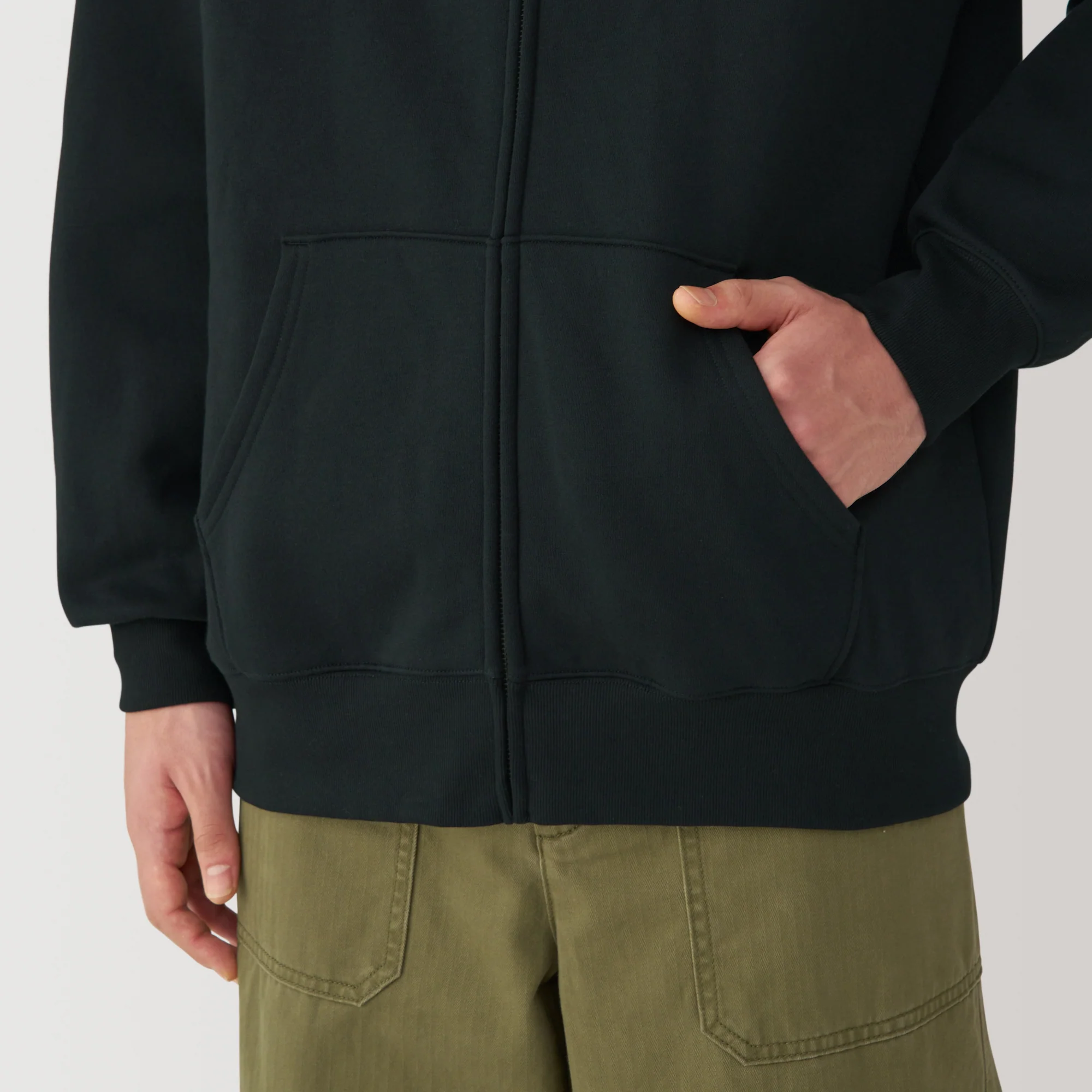 Men's Sweatshirt Full Zip Hoodie - Image 24