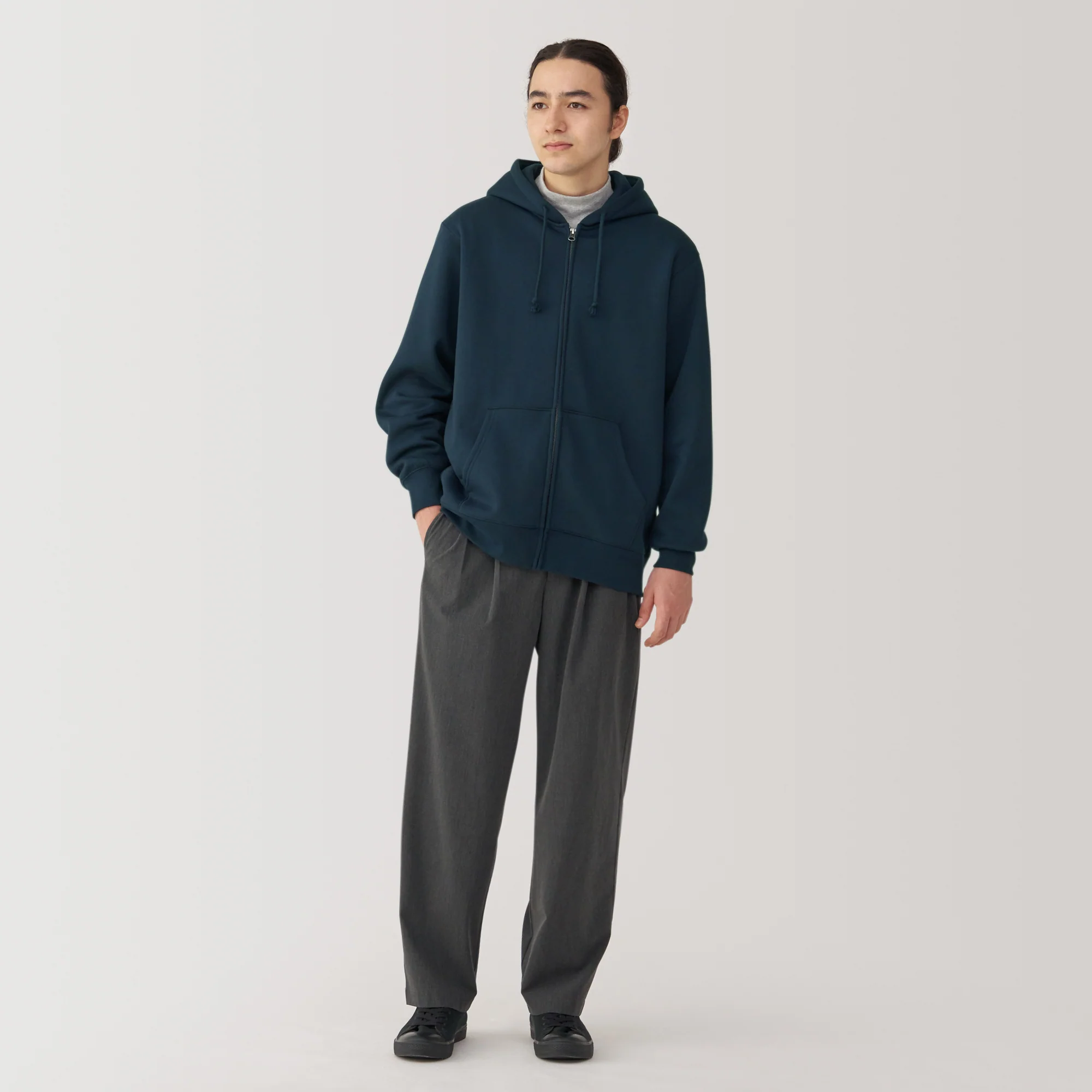 Men's Sweatshirt Full Zip Hoodie - Image 28
