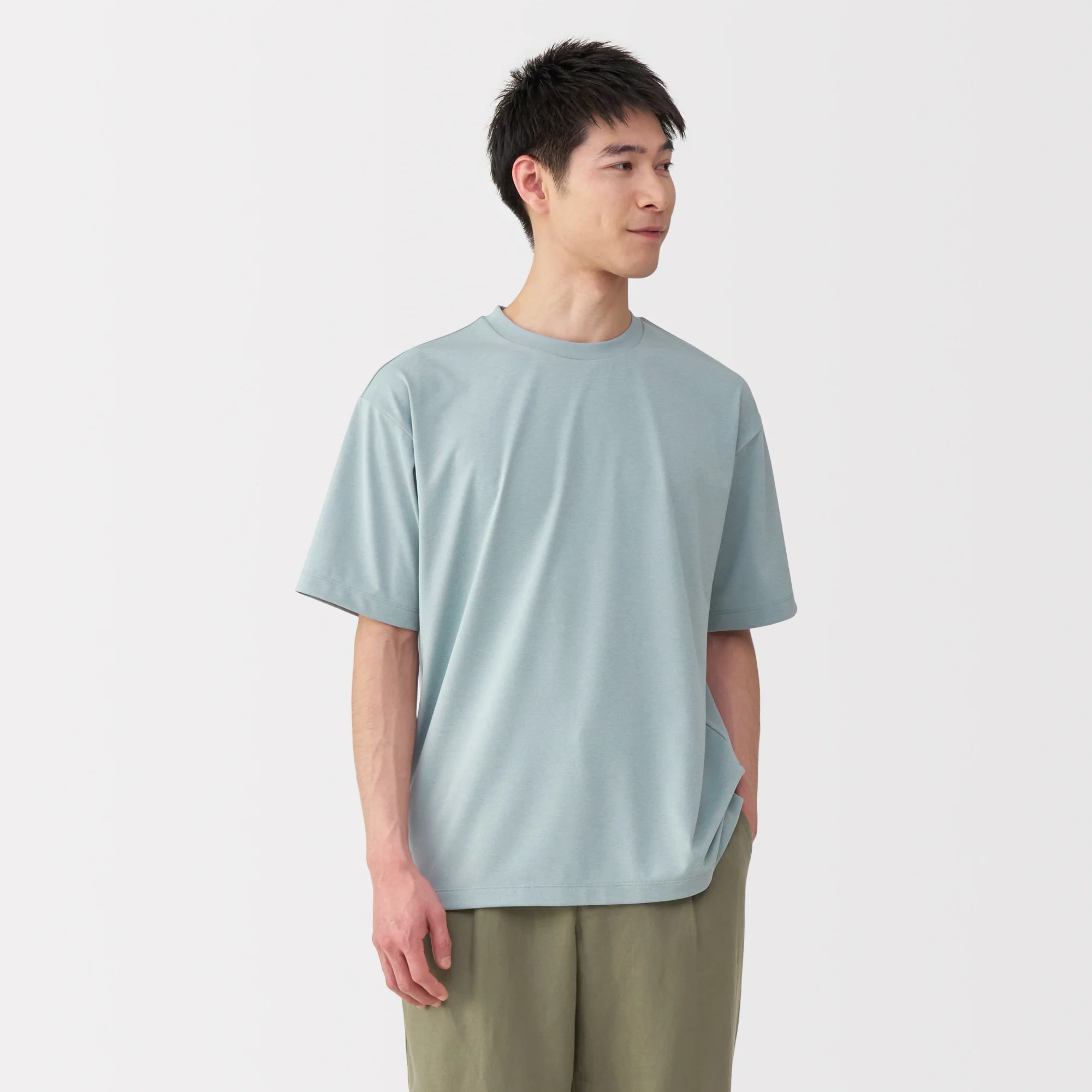Men's UV Protection Quick Dry Crew Neck Short Sleeve T-Shirt - Image 31