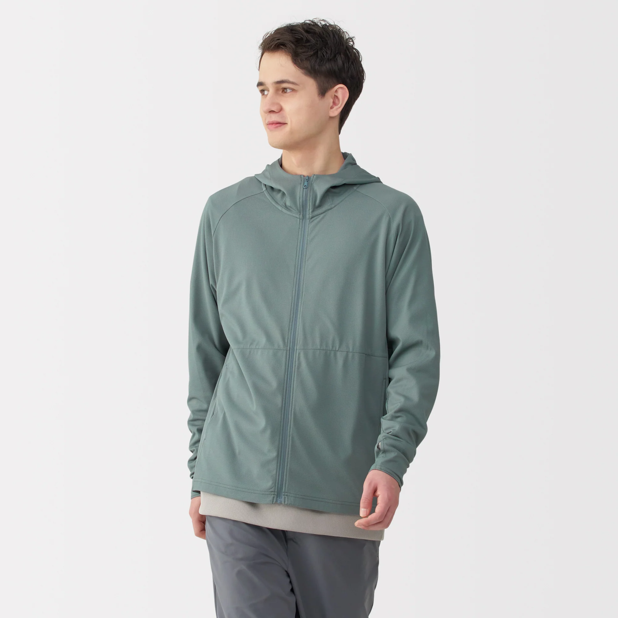 UV Protection Quick Dry Pocketable Zip-Up Hoodie - Image 14