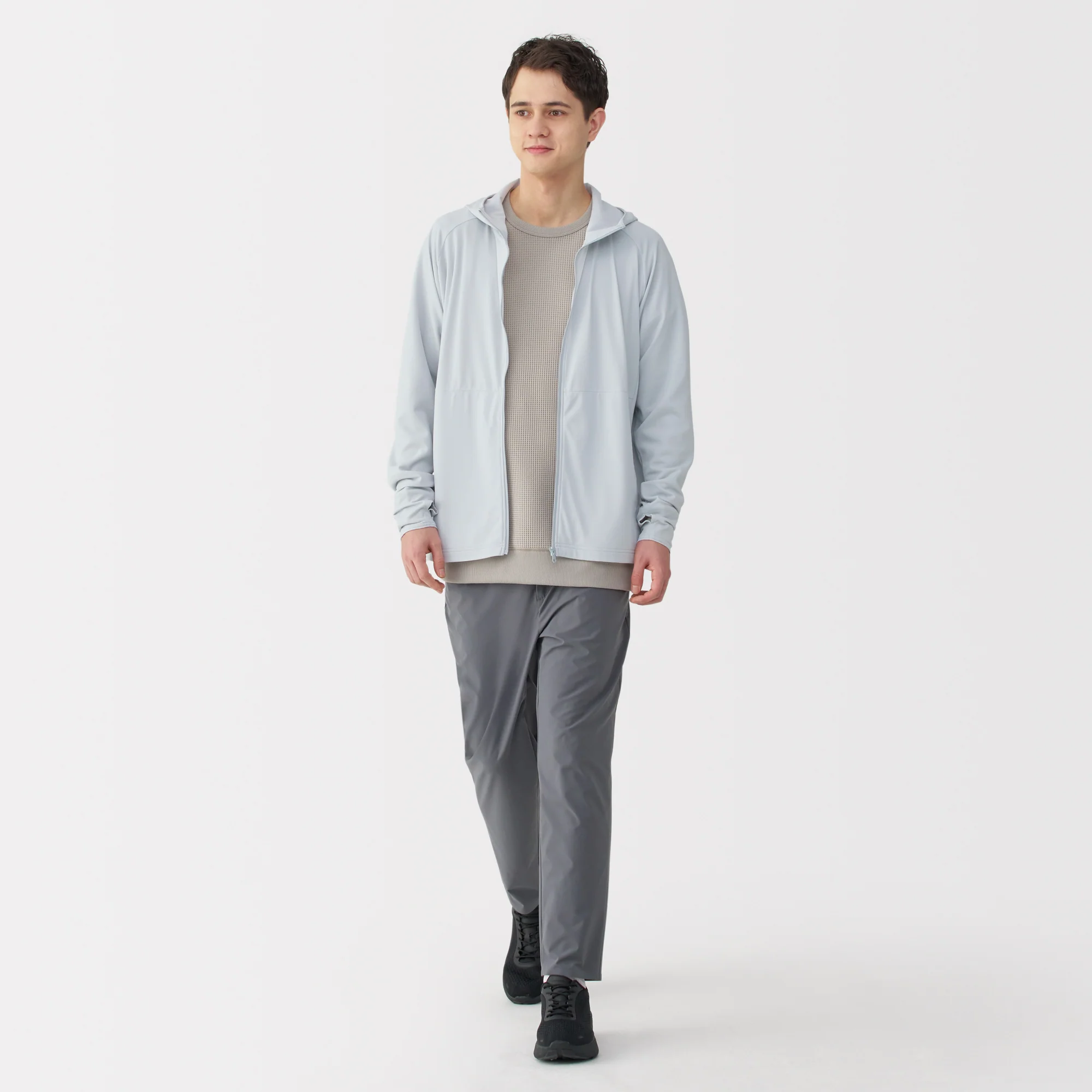 UV Protection Quick Dry Pocketable Zip-Up Hoodie - Image 4