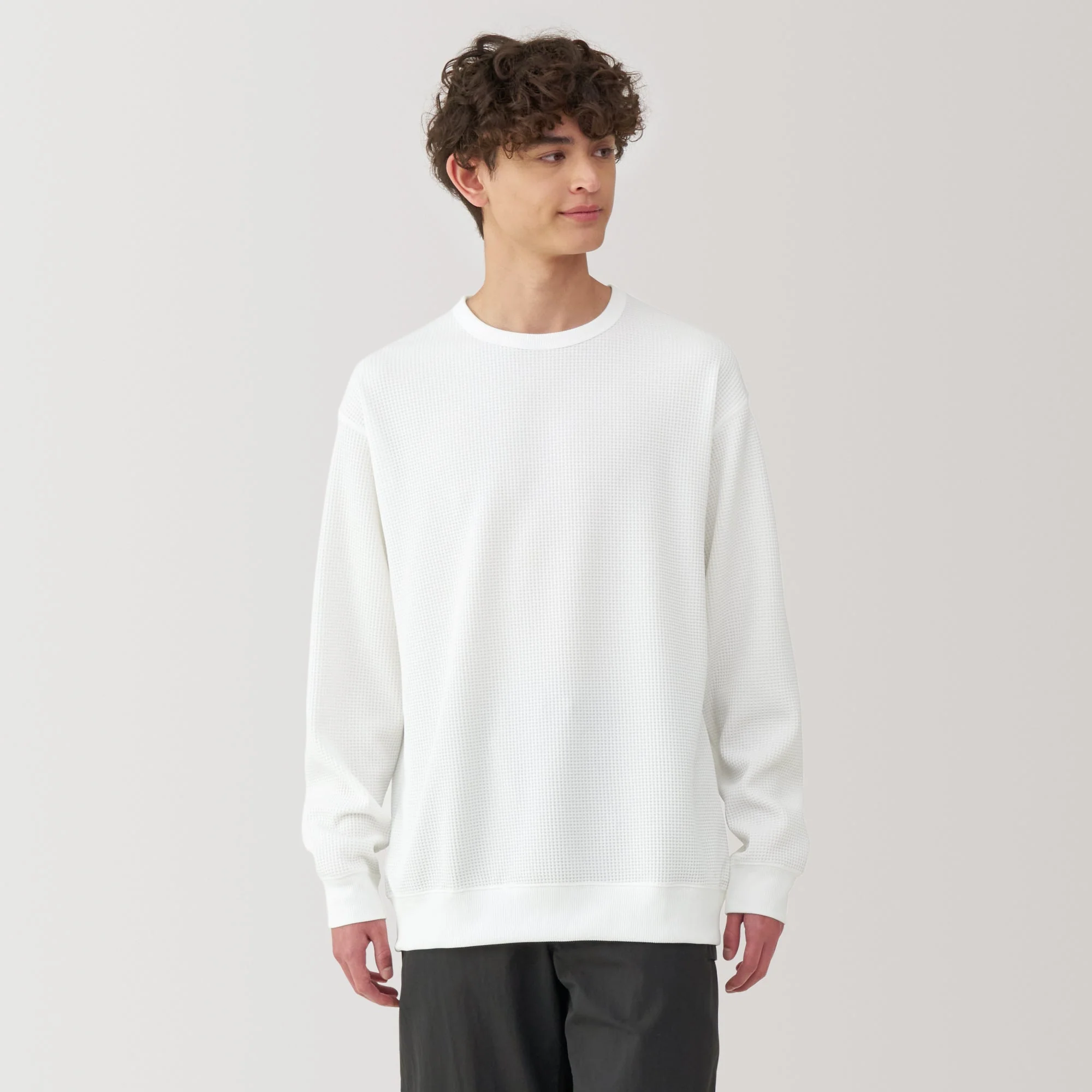 Men's UV Protection Quick Dry Waffle Long Sleeve T-Shirt - Image 10