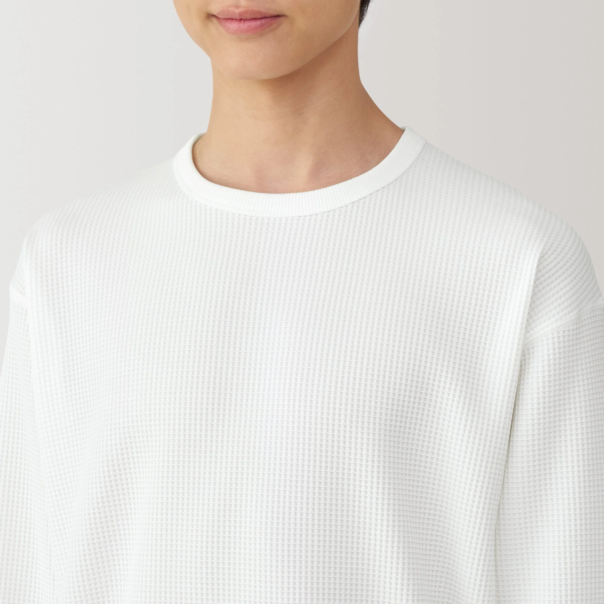 Men's UV Protection Quick Dry Waffle Long Sleeve T-Shirt - Image 14
