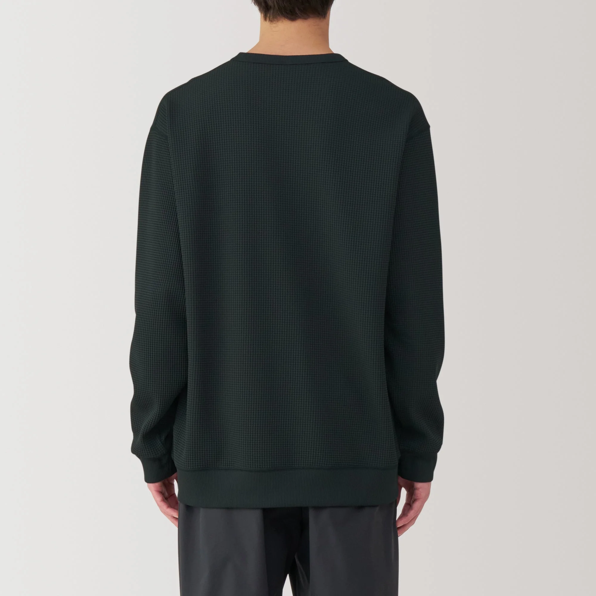 Men's UV Protection Quick Dry Waffle Long Sleeve T-Shirt - Image 20