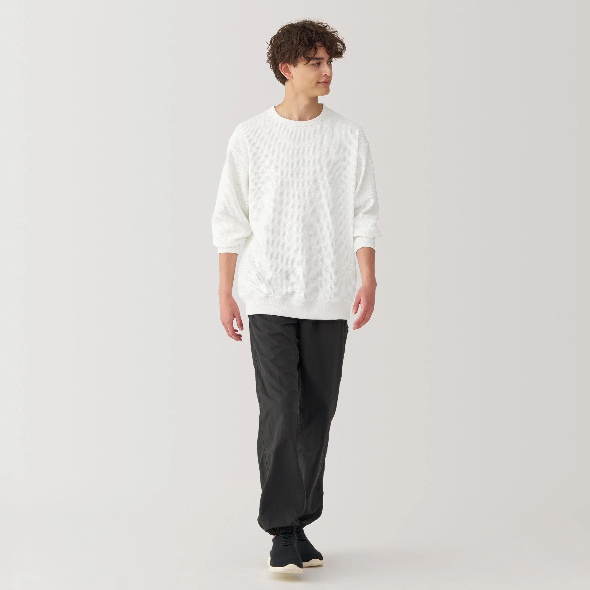 Men's UV Protection Quick Dry Waffle Long Sleeve T-Shirt - Image 14