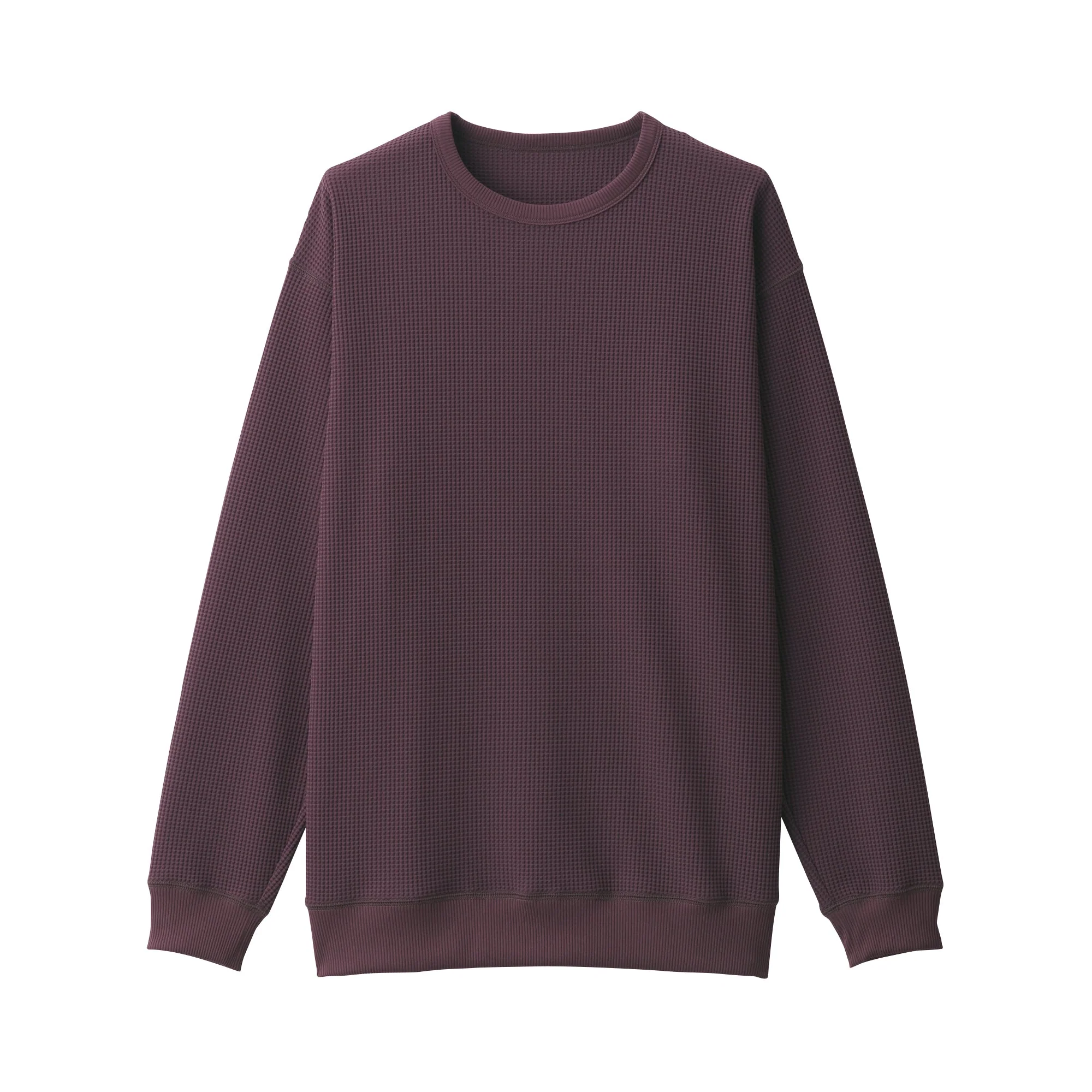 Men's UV Protection Quick Dry Waffle Long Sleeve T-Shirt - Image 2