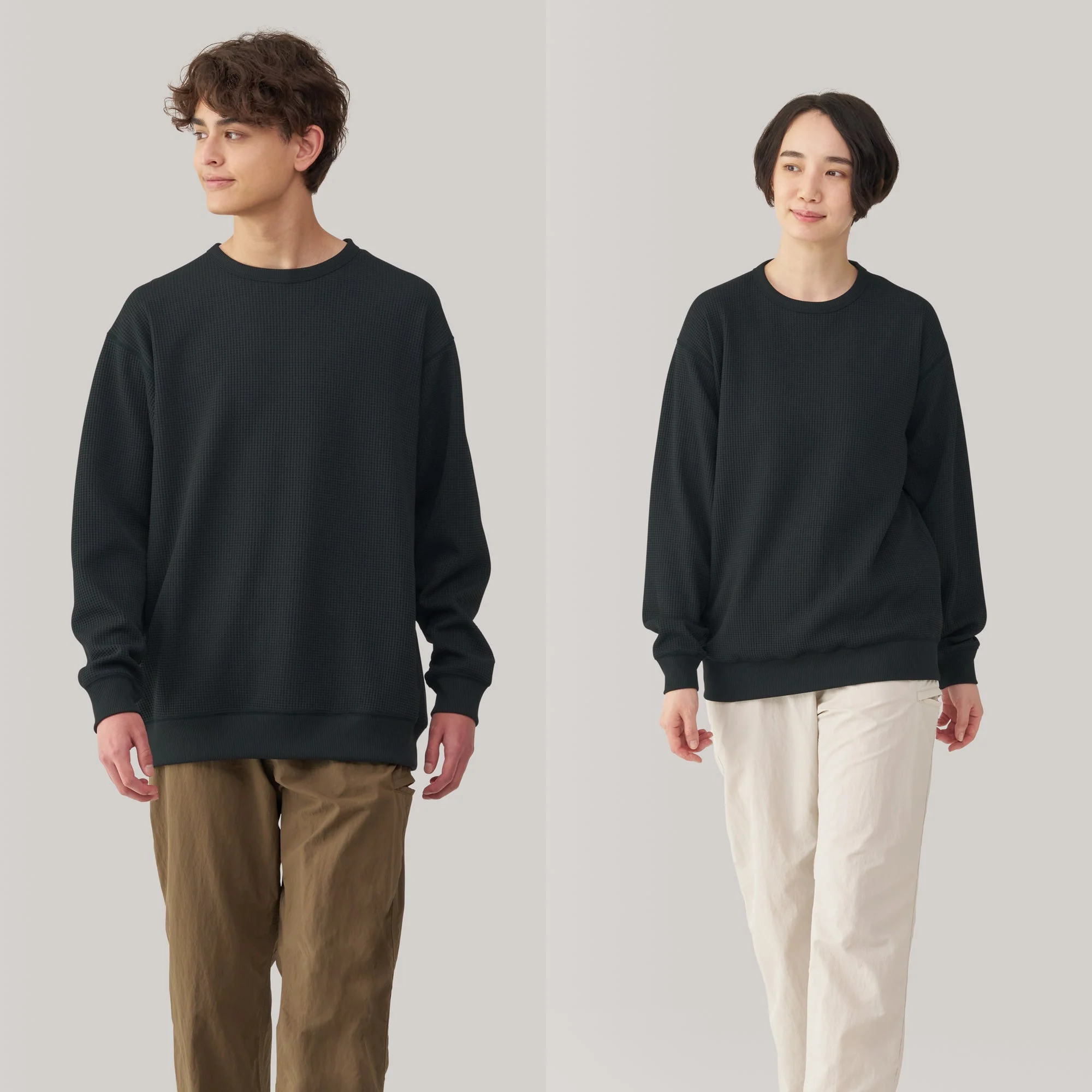 Men's UV Protection Quick Dry Waffle Long Sleeve T-Shirt - Image 22