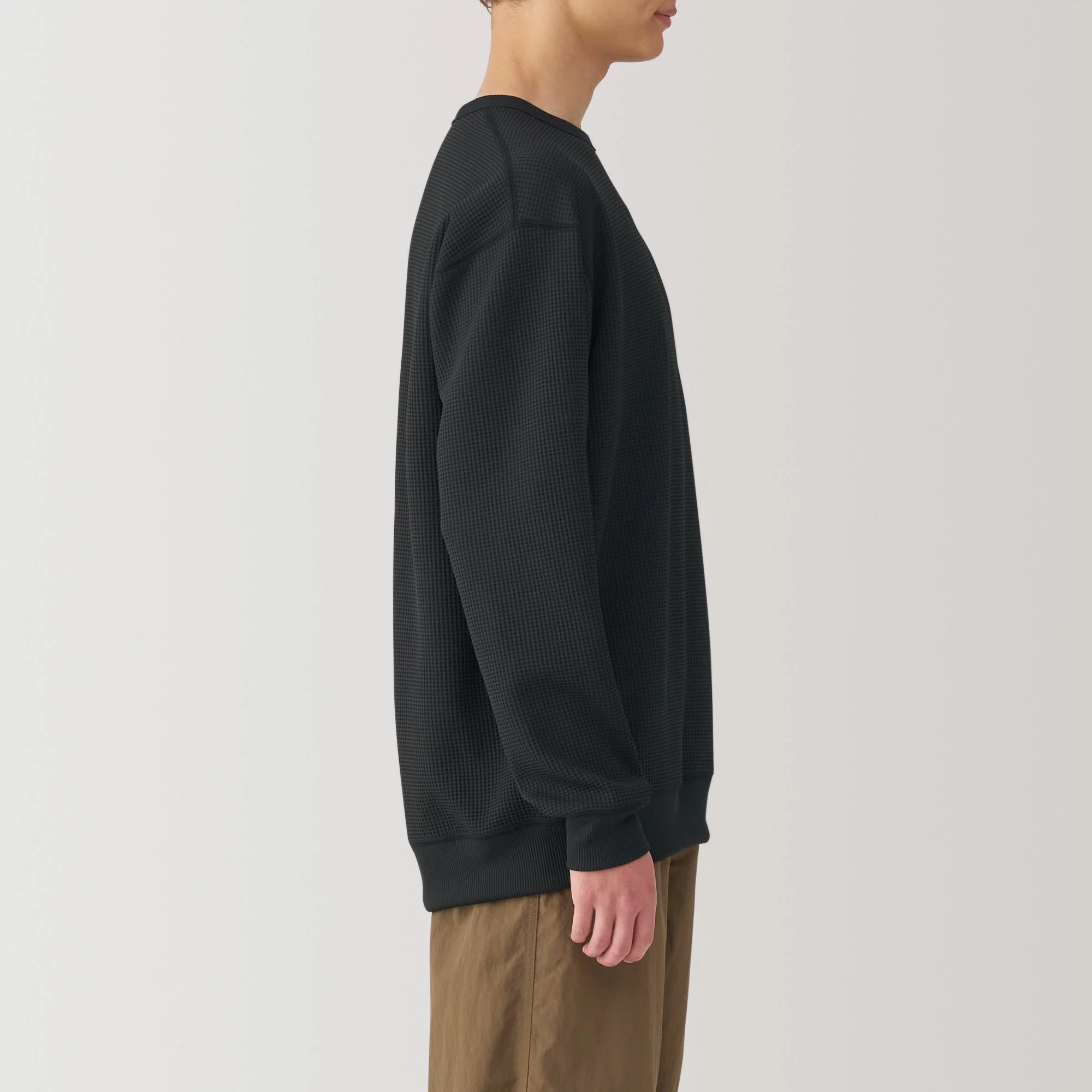 Men's UV Protection Quick Dry Waffle Long Sleeve T-Shirt - Image 24