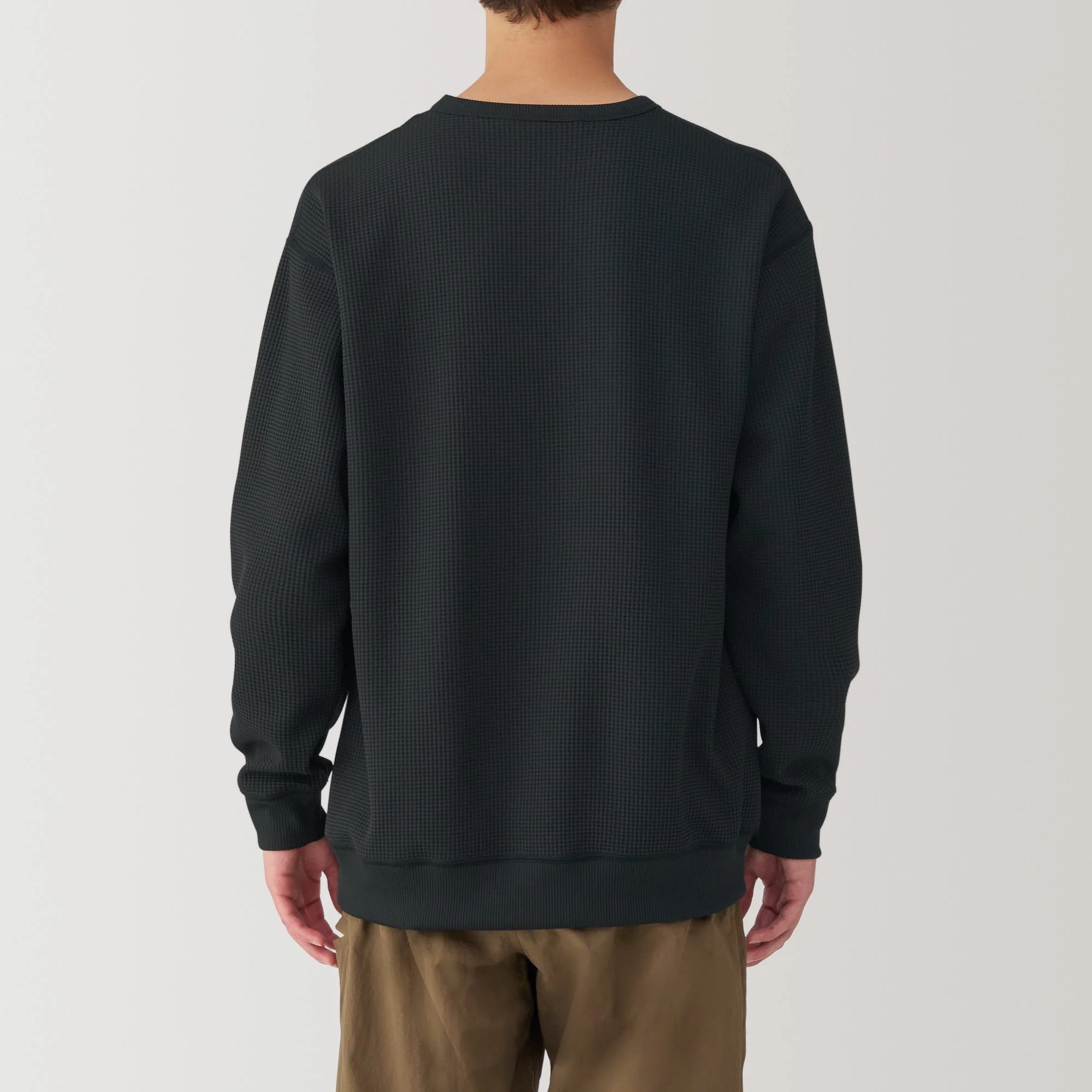 Men's UV Protection Quick Dry Waffle Long Sleeve T-Shirt - Image 25