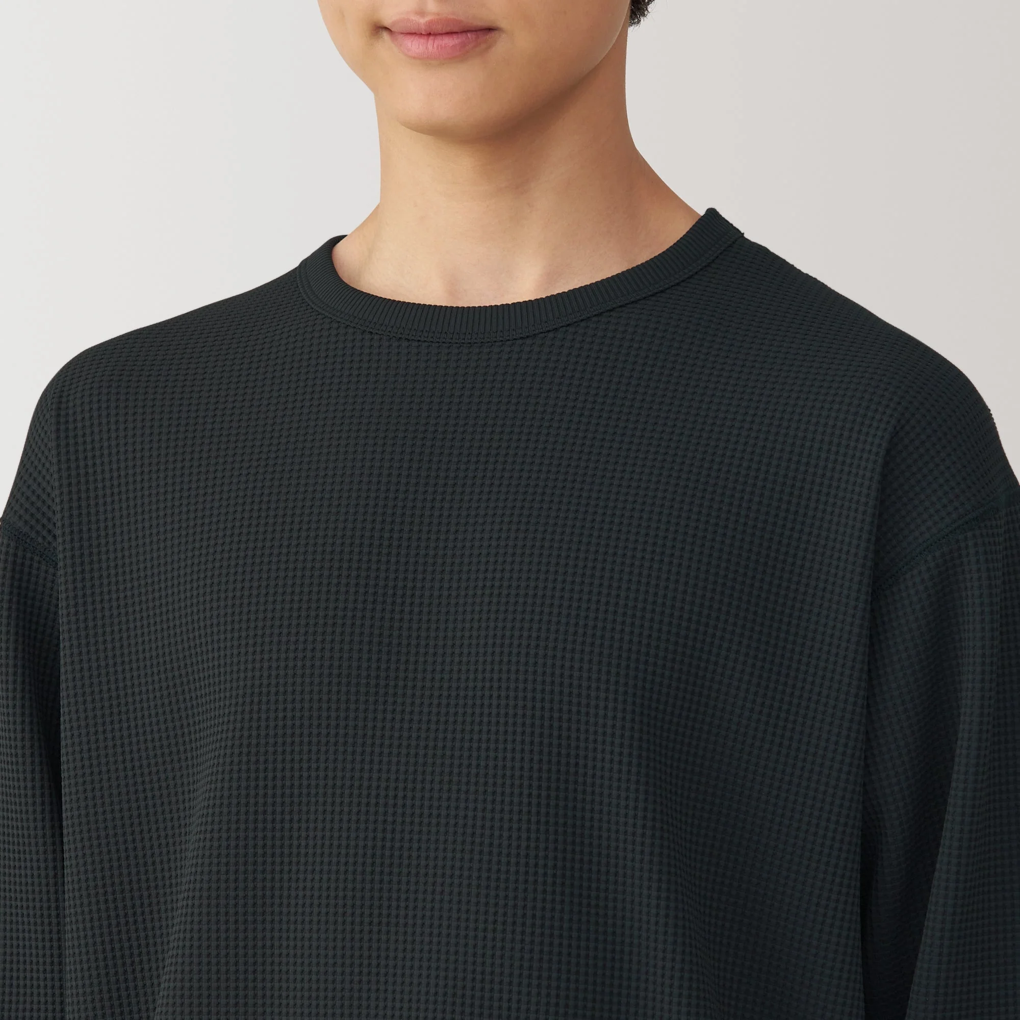 Men's UV Protection Quick Dry Waffle Long Sleeve T-Shirt - Image 27