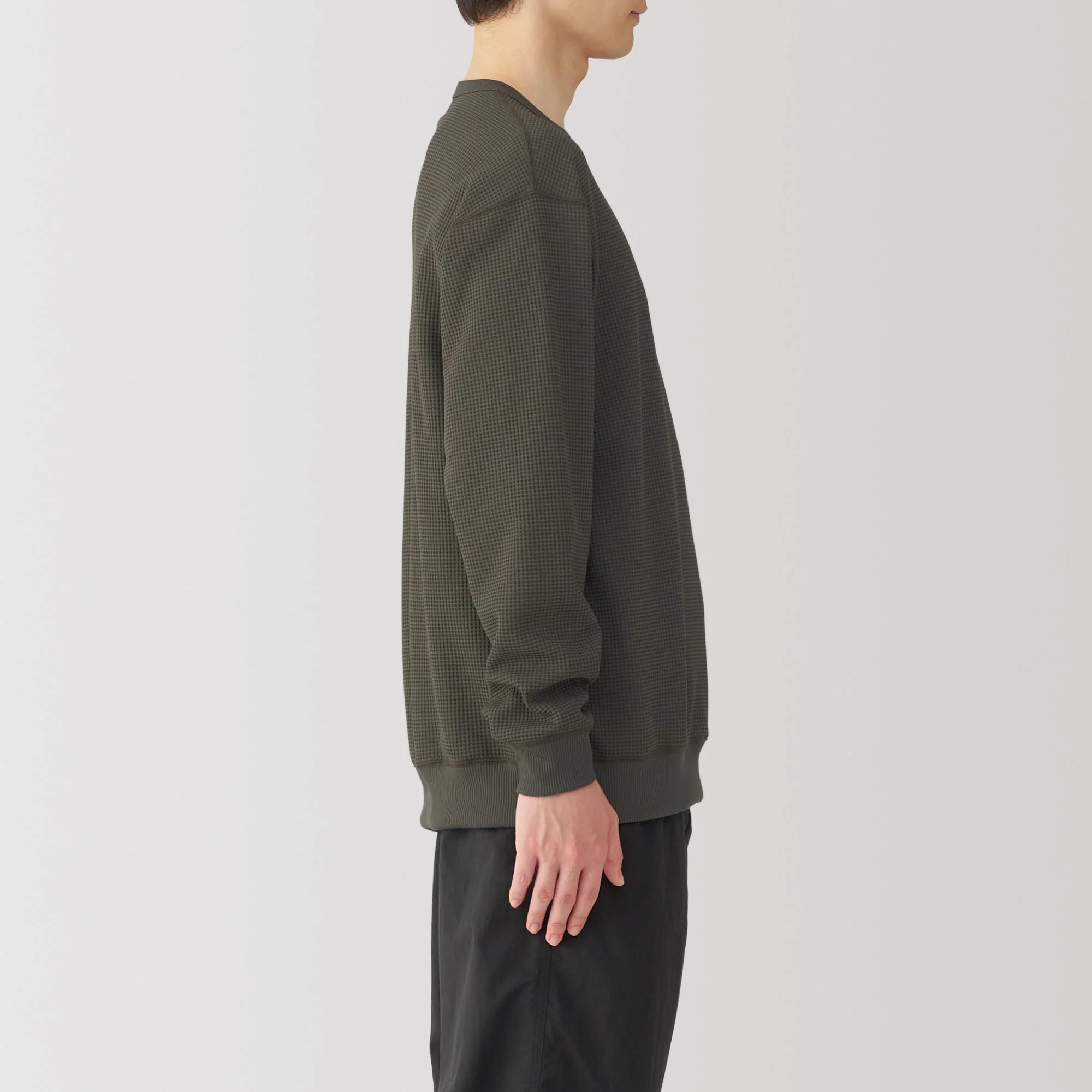 Men's UV Protection Quick Dry Waffle Long Sleeve T-Shirt - Image 33