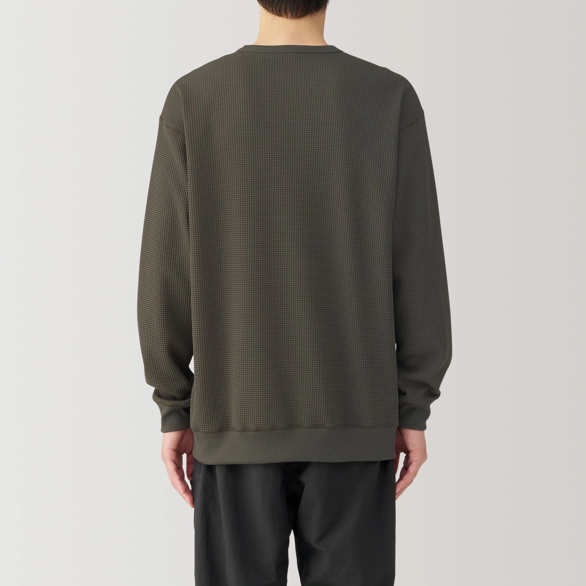 Men's UV Protection Quick Dry Waffle Long Sleeve T-Shirt - Image 34