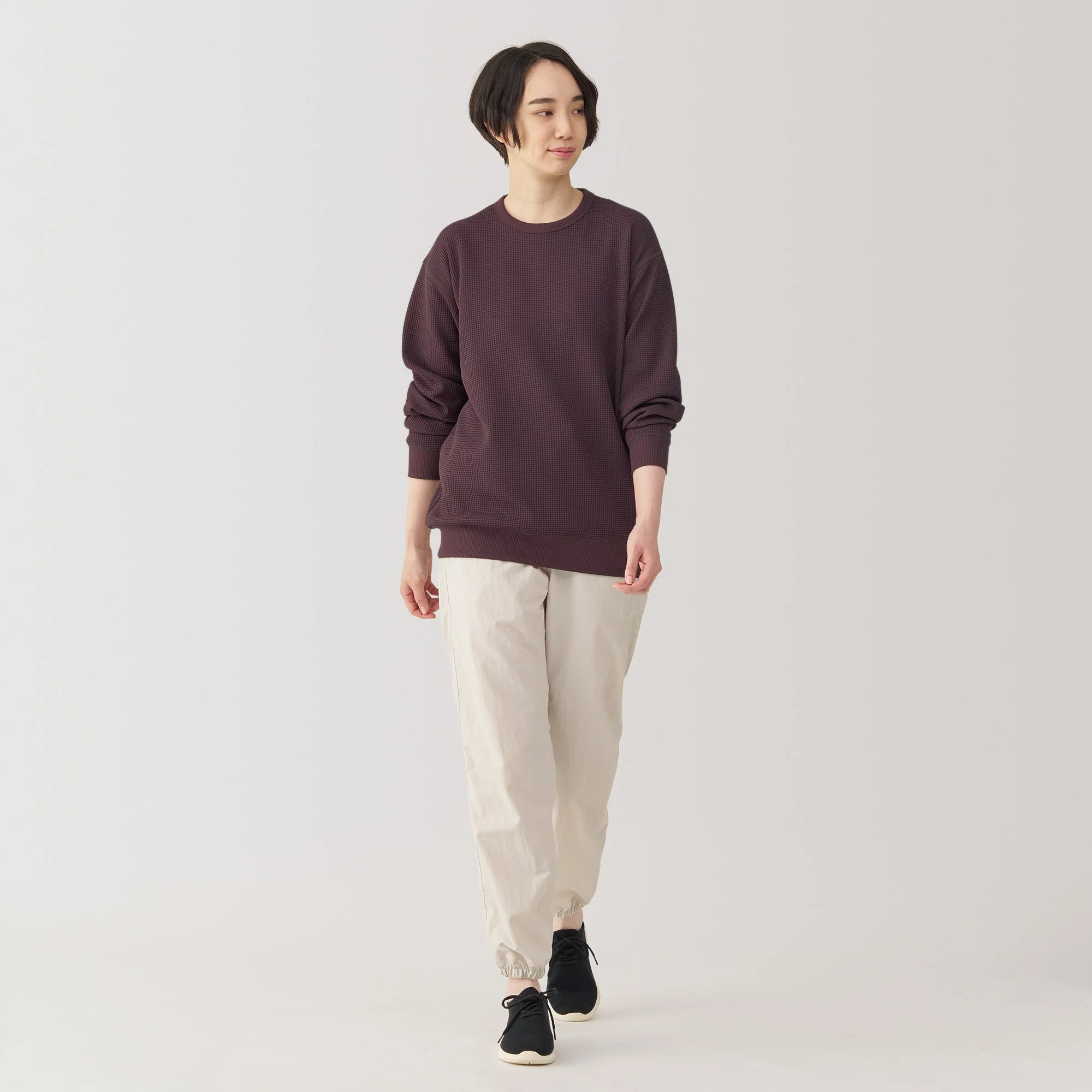 Men's UV Protection Quick Dry Waffle Long Sleeve T-Shirt - Image 8