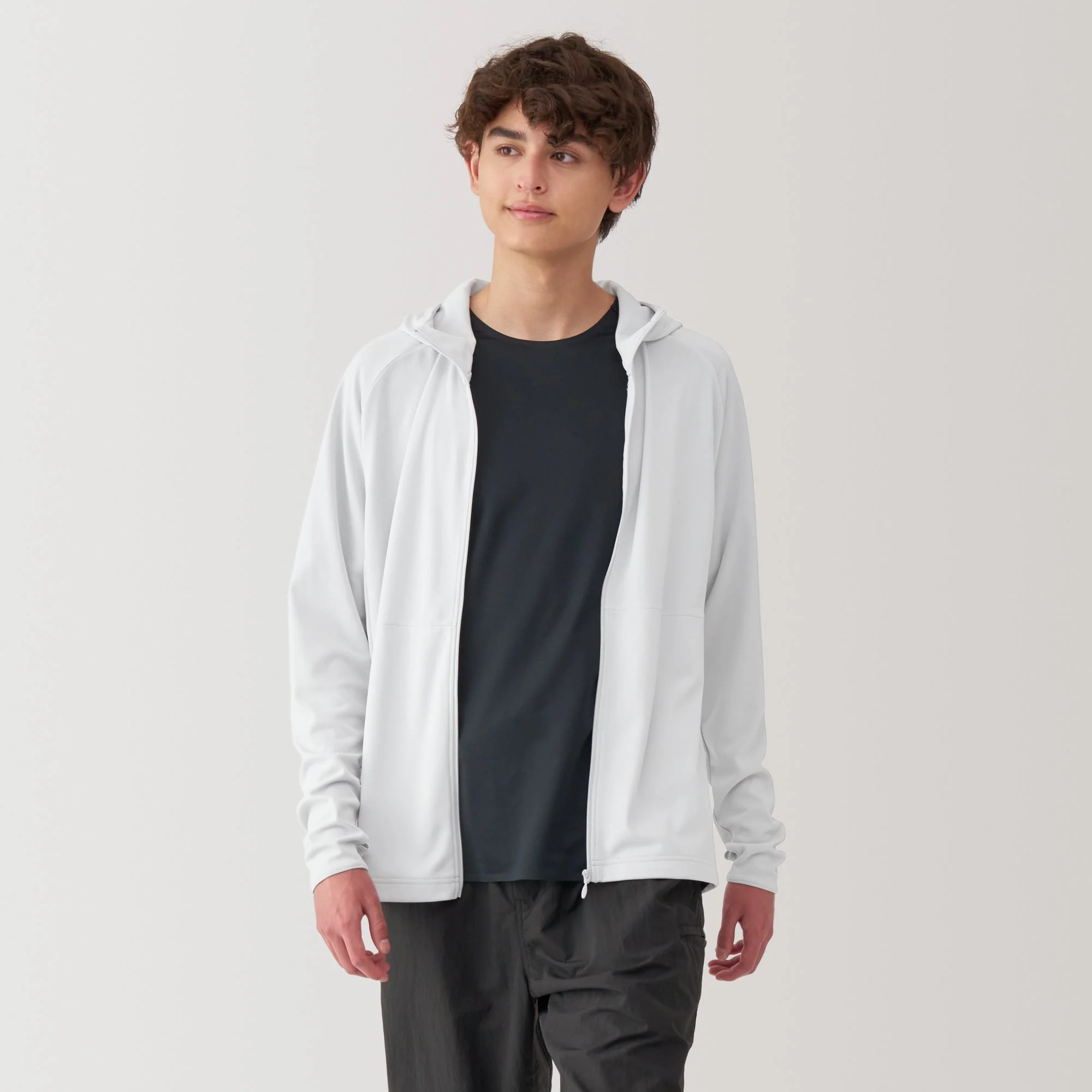 Men's UV Protection Quick Dry Zip-Up Hoodie - Image 3