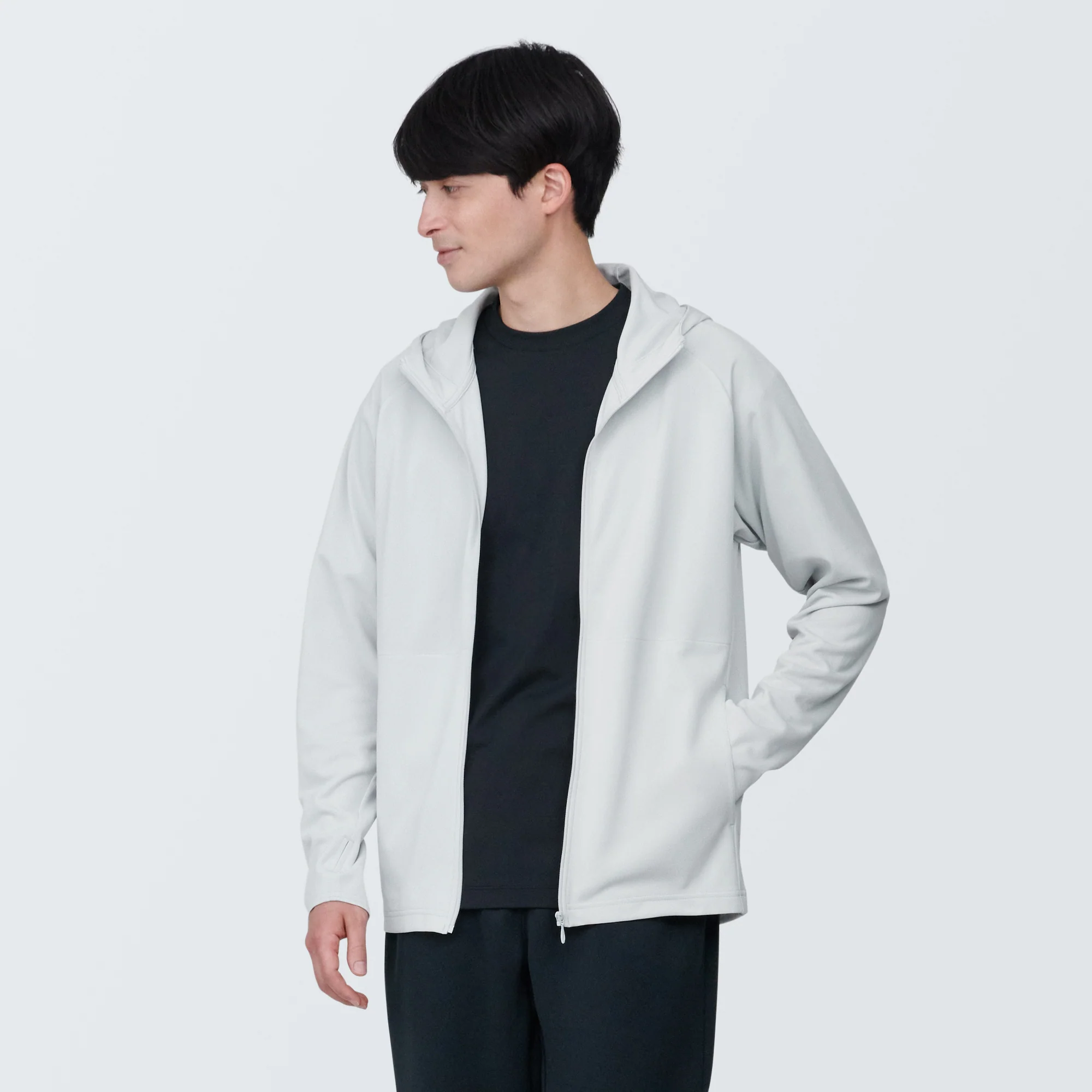 Men's UV Protection Quick Dry Zip Up Hoody - Image 3