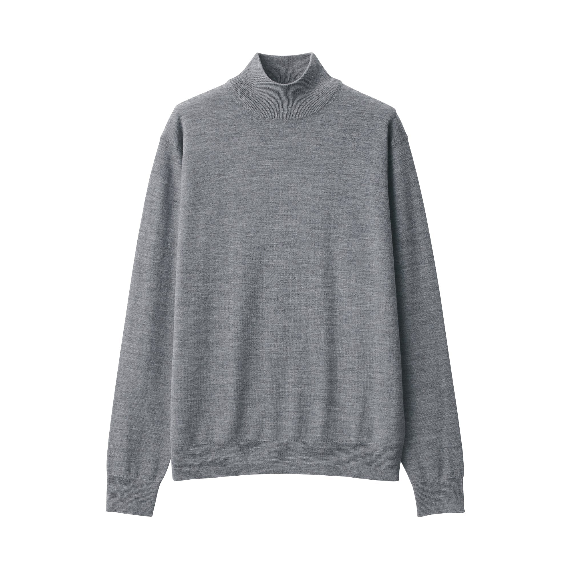 Men's Washable High Gauge High Neck Sweater - Image 16
