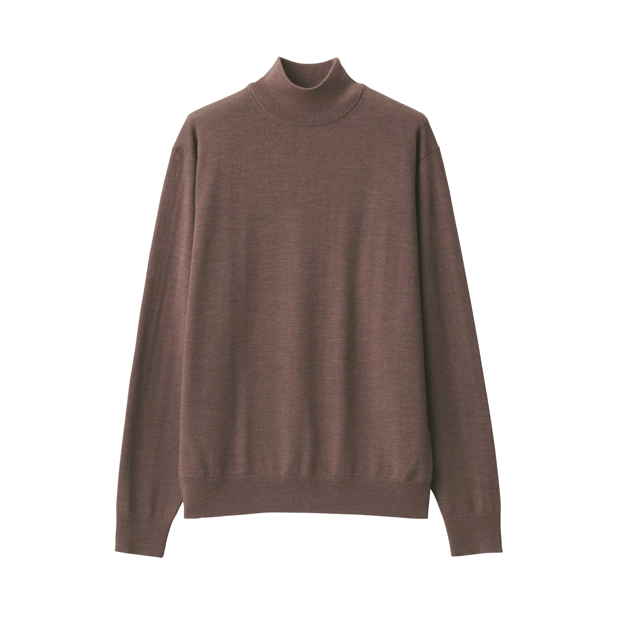 Men's Washable High Gauge High Neck Sweater - Image 2