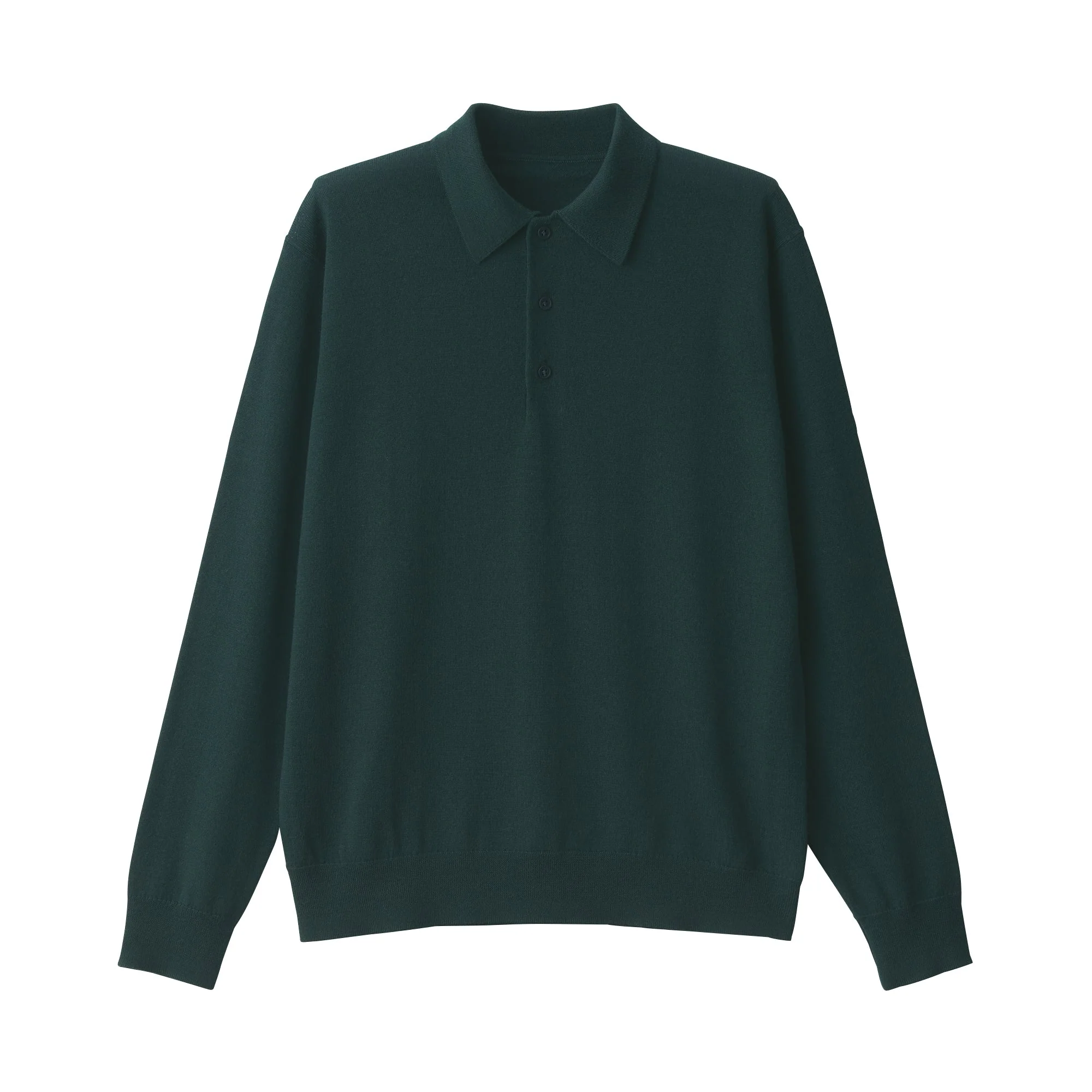 Men's Washable High-Gauge Polo Sweater - Image 16