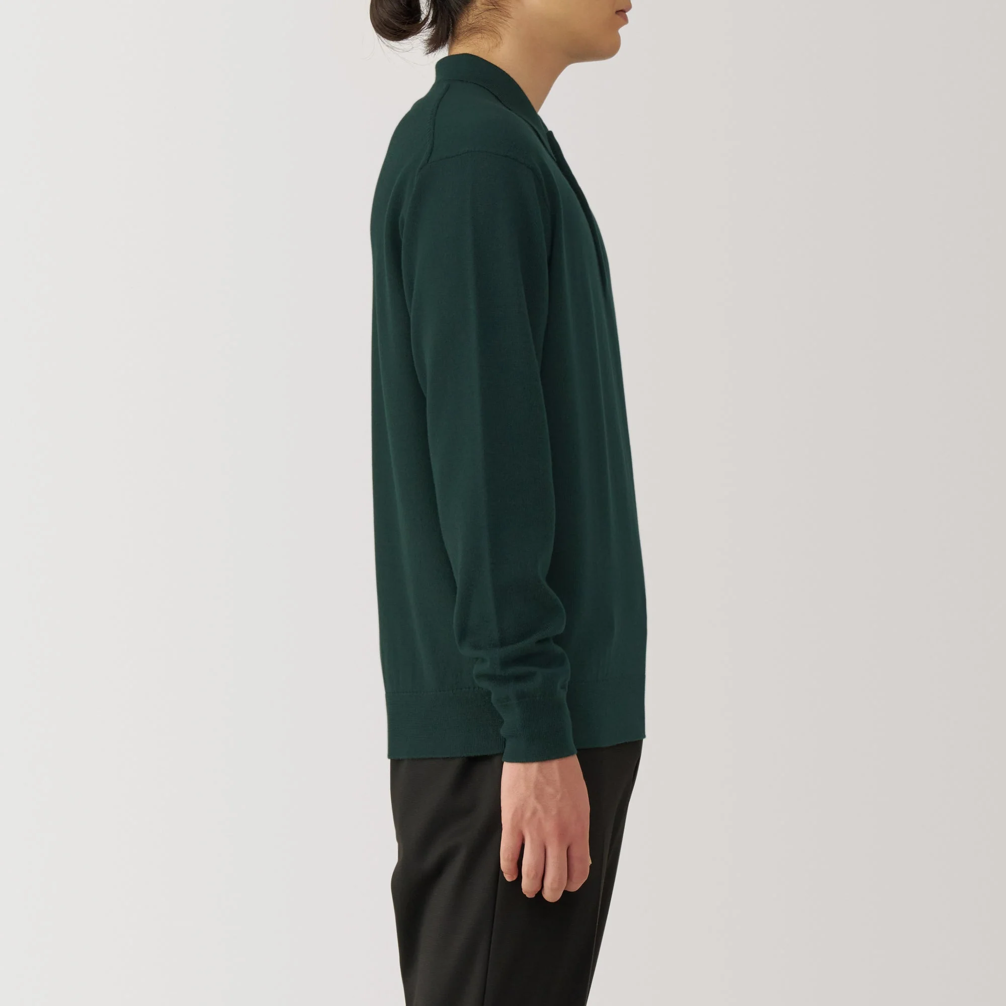 Men's Washable High-Gauge Polo Sweater - Image 19