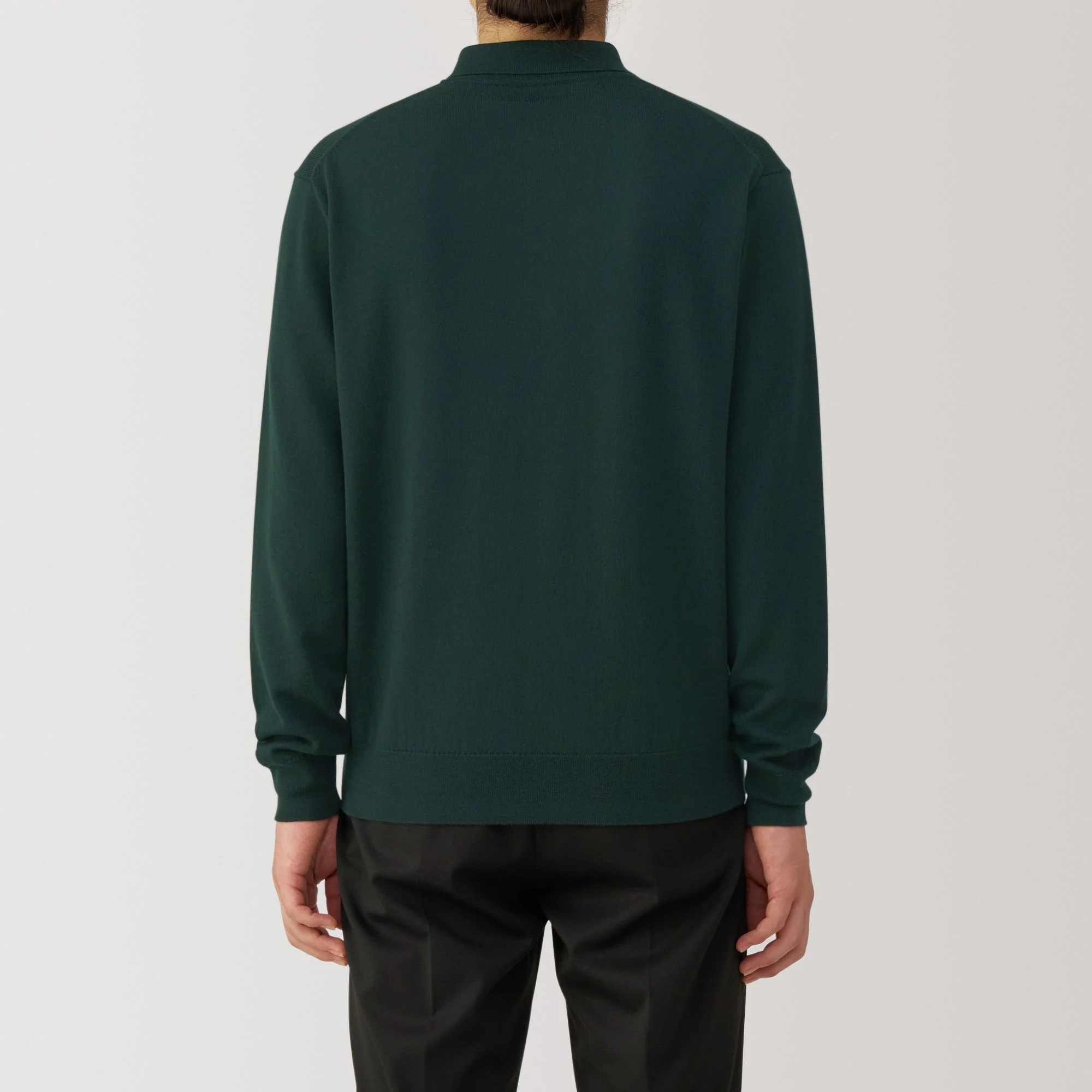 Men's Washable High-Gauge Polo Sweater - Image 20