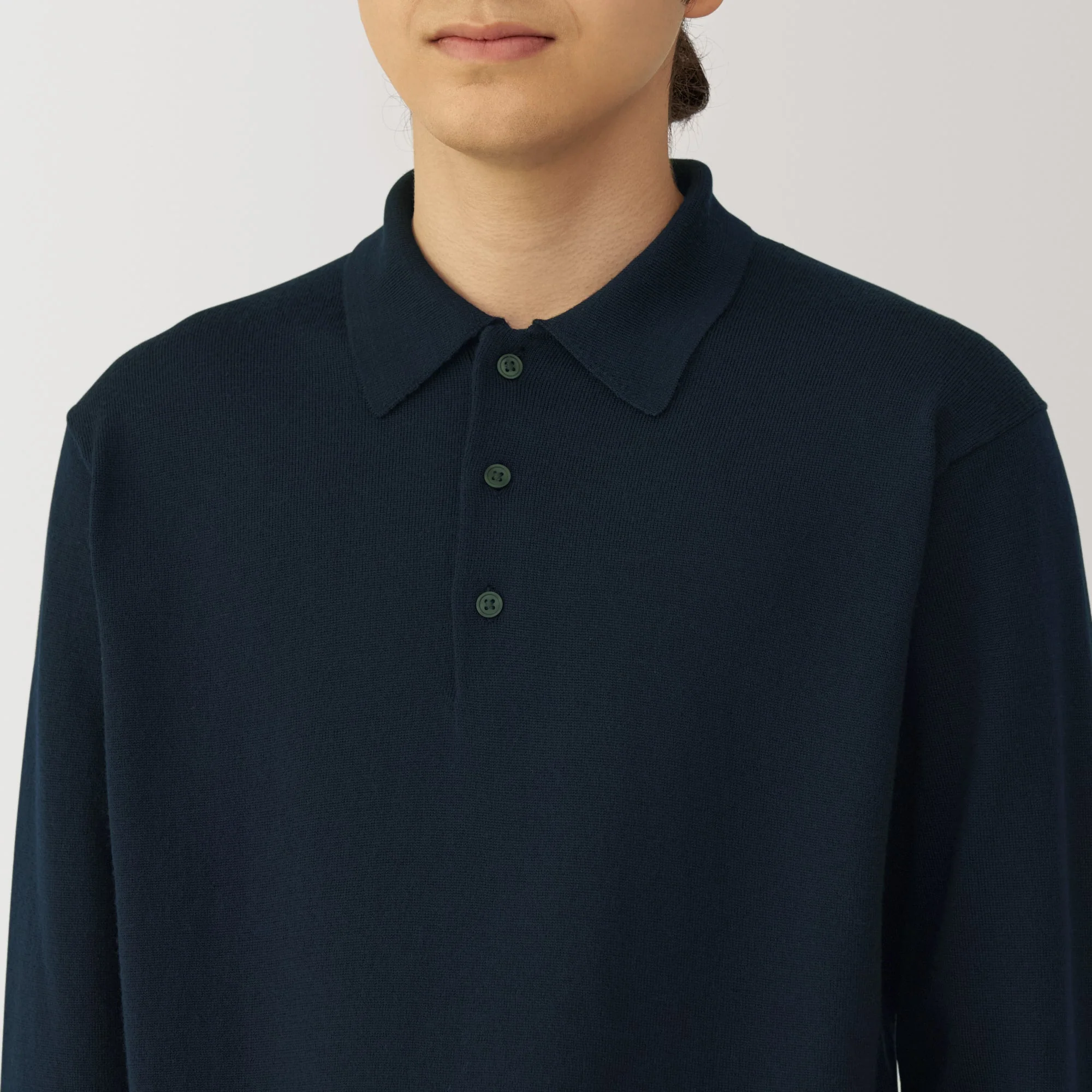 Men's Washable High-Gauge Polo Sweater - Image 28