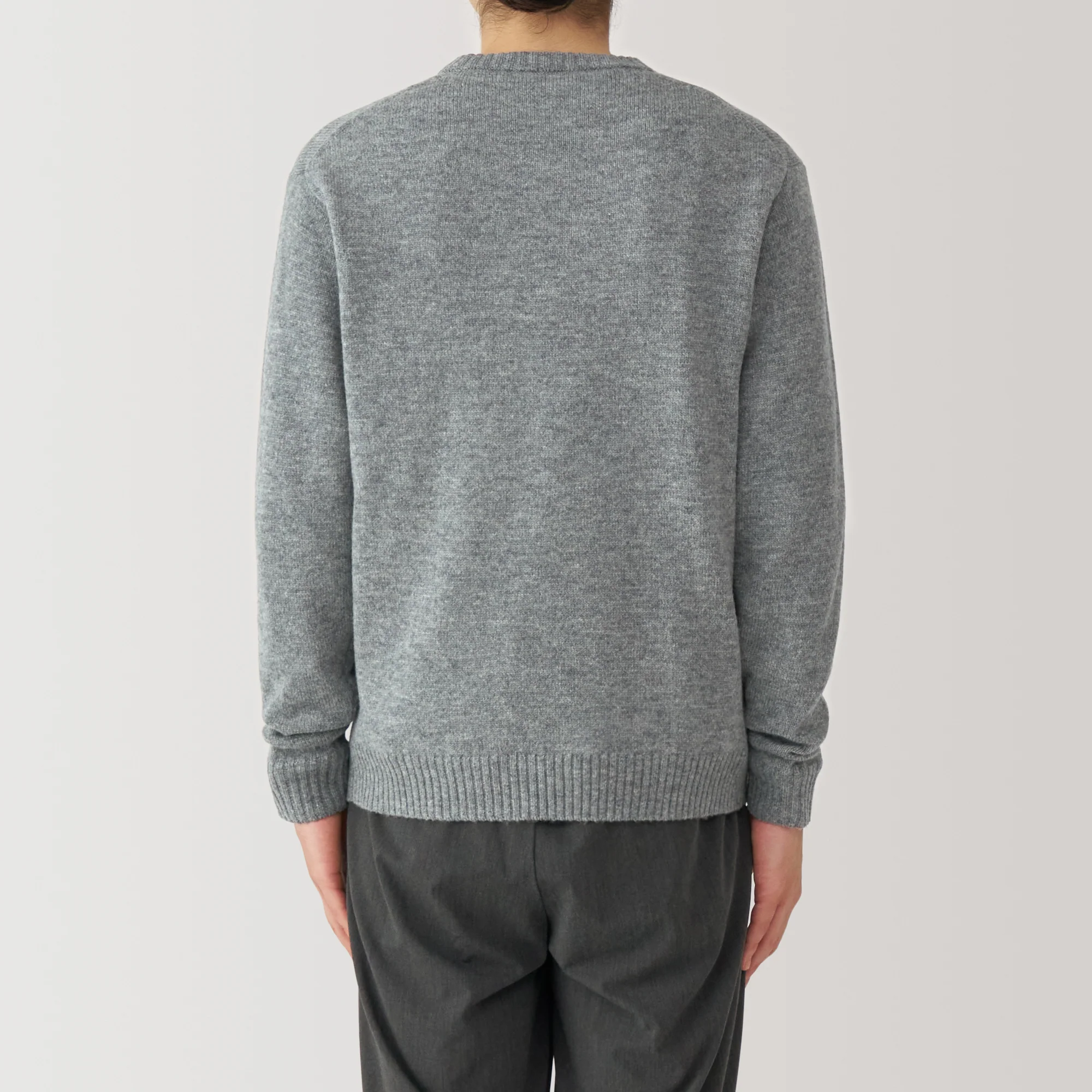 Men's Washable Mid-Gauge Crew Neck Sweater - Image 13