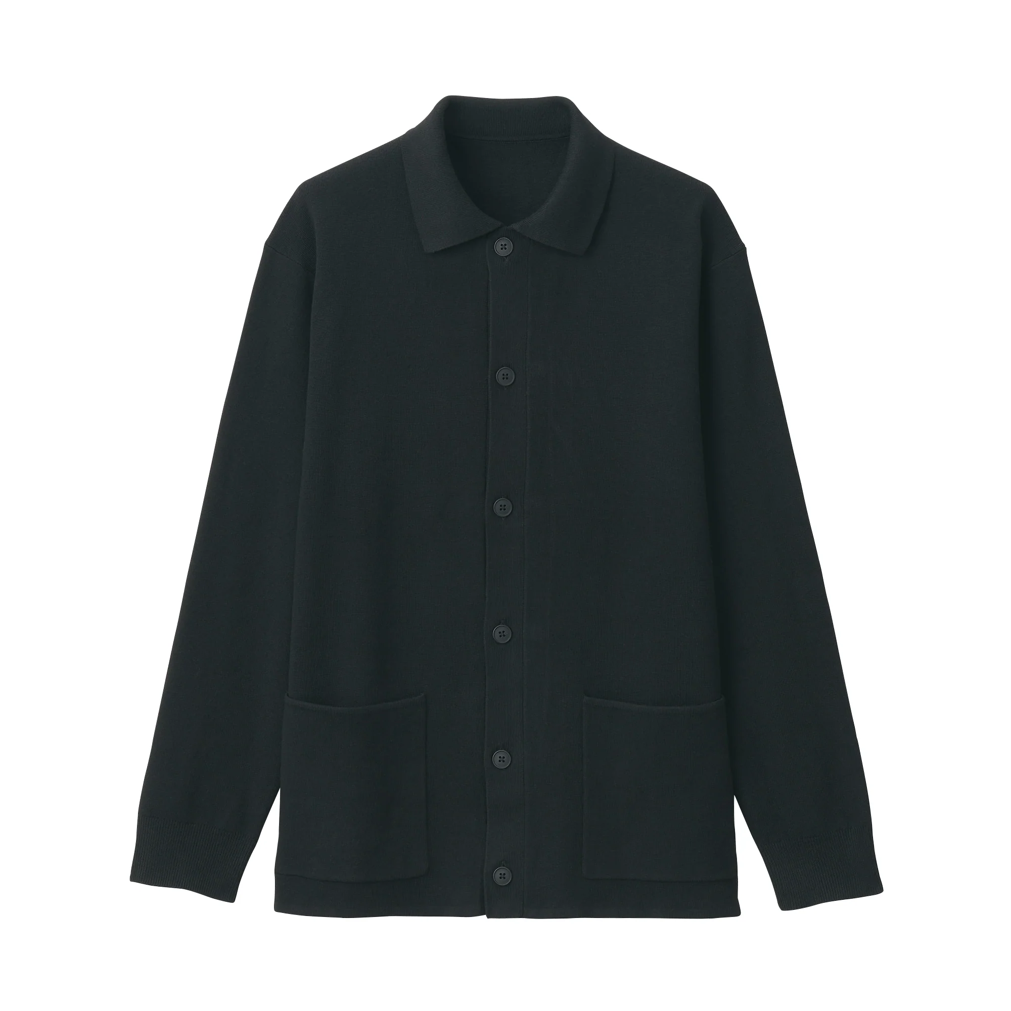 Men's Washable Milano Ribbed Shirt Cardigan - Image 18
