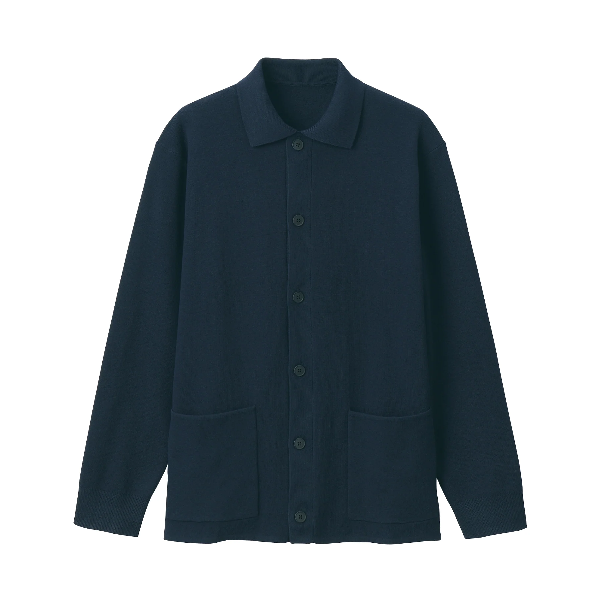 Men's Washable Milano Ribbed Shirt Cardigan - Image 26