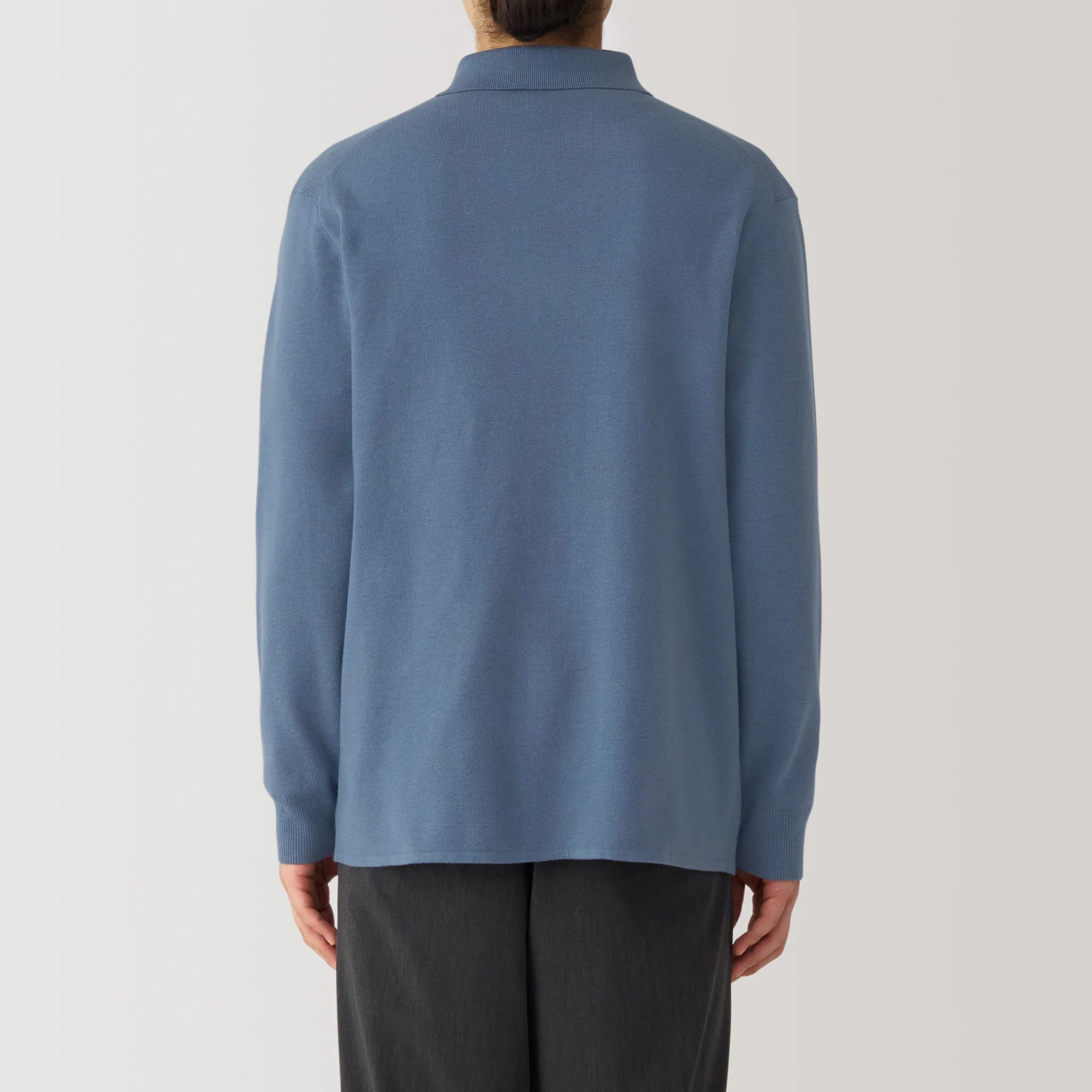 Men's Washable Milano Ribbed Shirt Cardigan - Image 6
