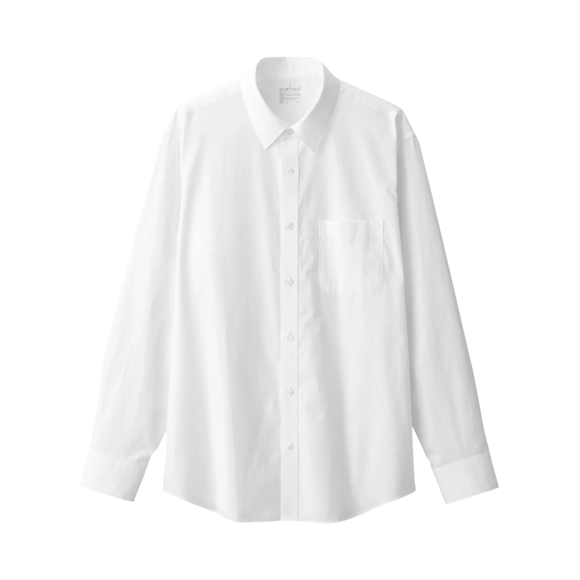 Men's Washed Broadcloth Long Sleeve Shirt - Image 18