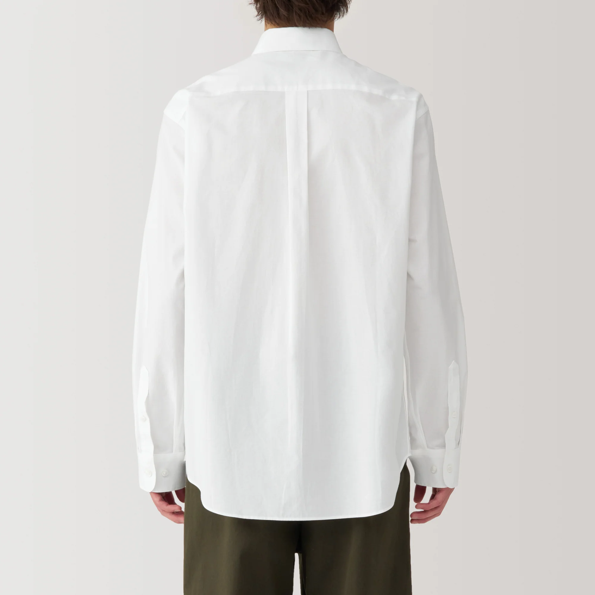 Men's Washed Broadcloth Long Sleeve Shirt - Image 22