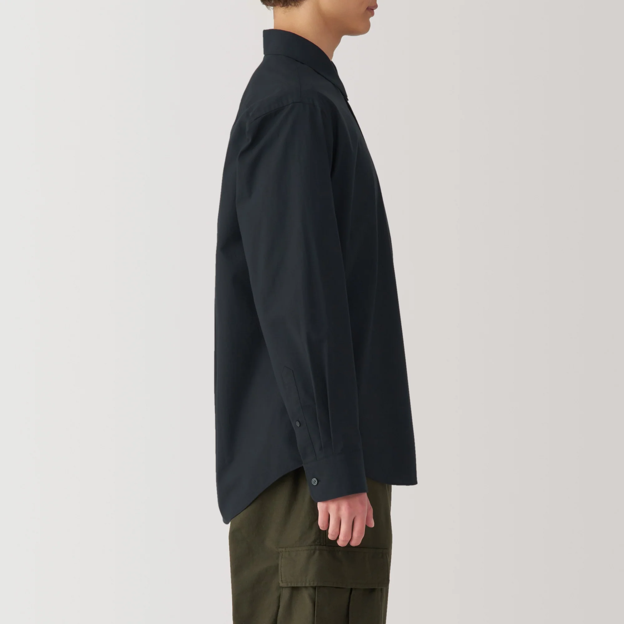 Men's Washed Broadcloth Long Sleeve Shirt - Image 5