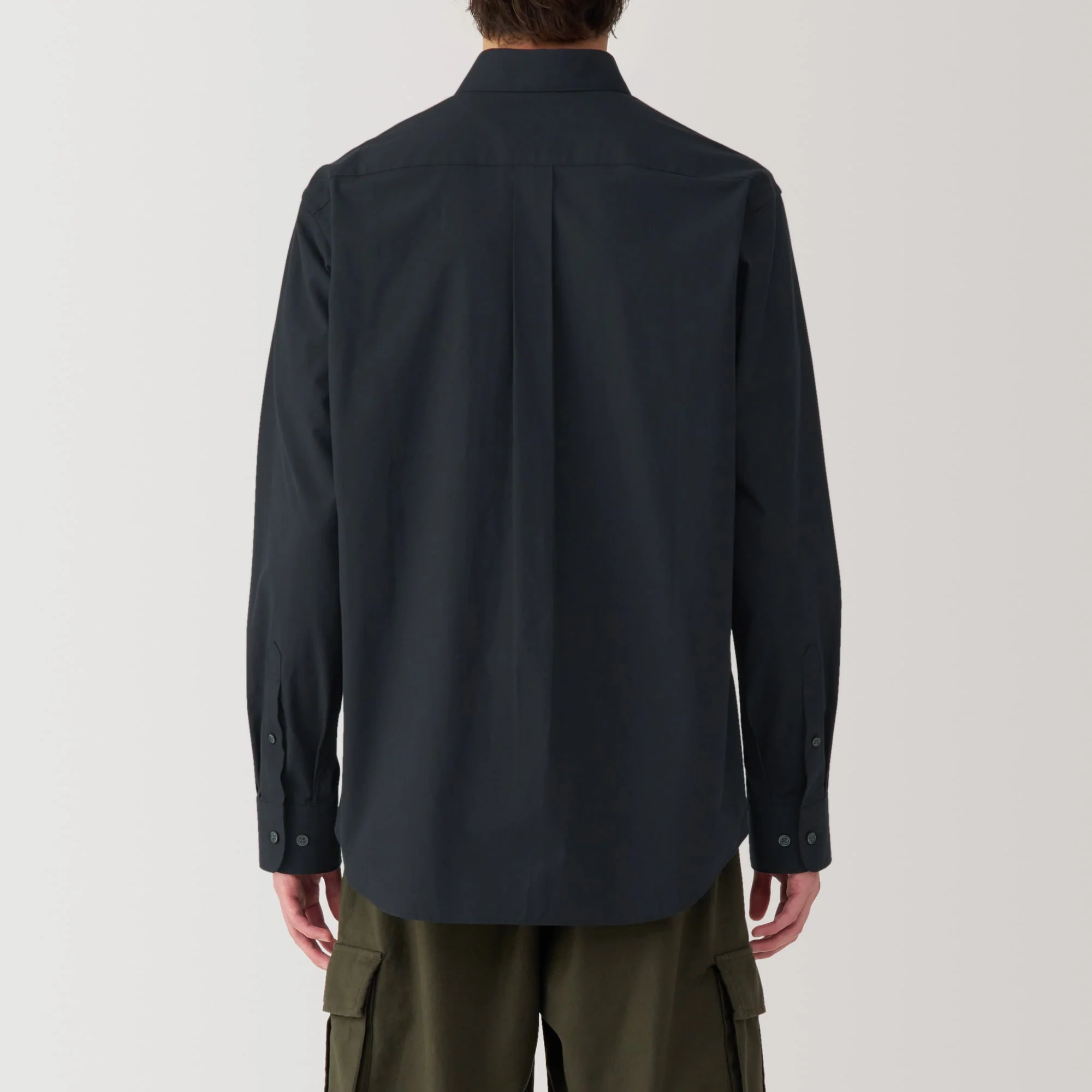 Men's Washed Broadcloth Long Sleeve Shirt - Image 6