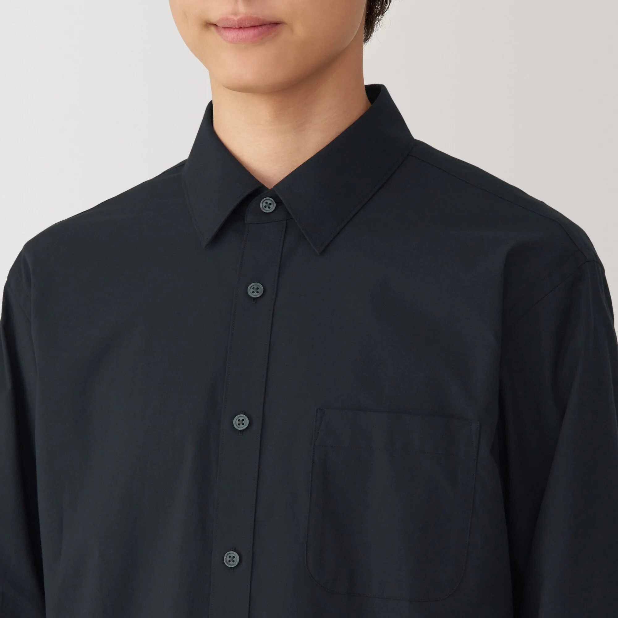 Men's Washed Broadcloth Long Sleeve Shirt - Image 7