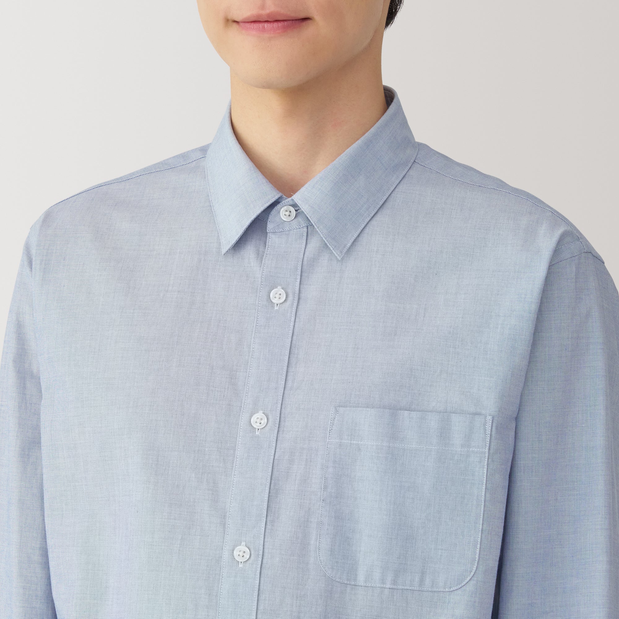 Men's Broadcloth Long Sleeve Shirt - Image 15