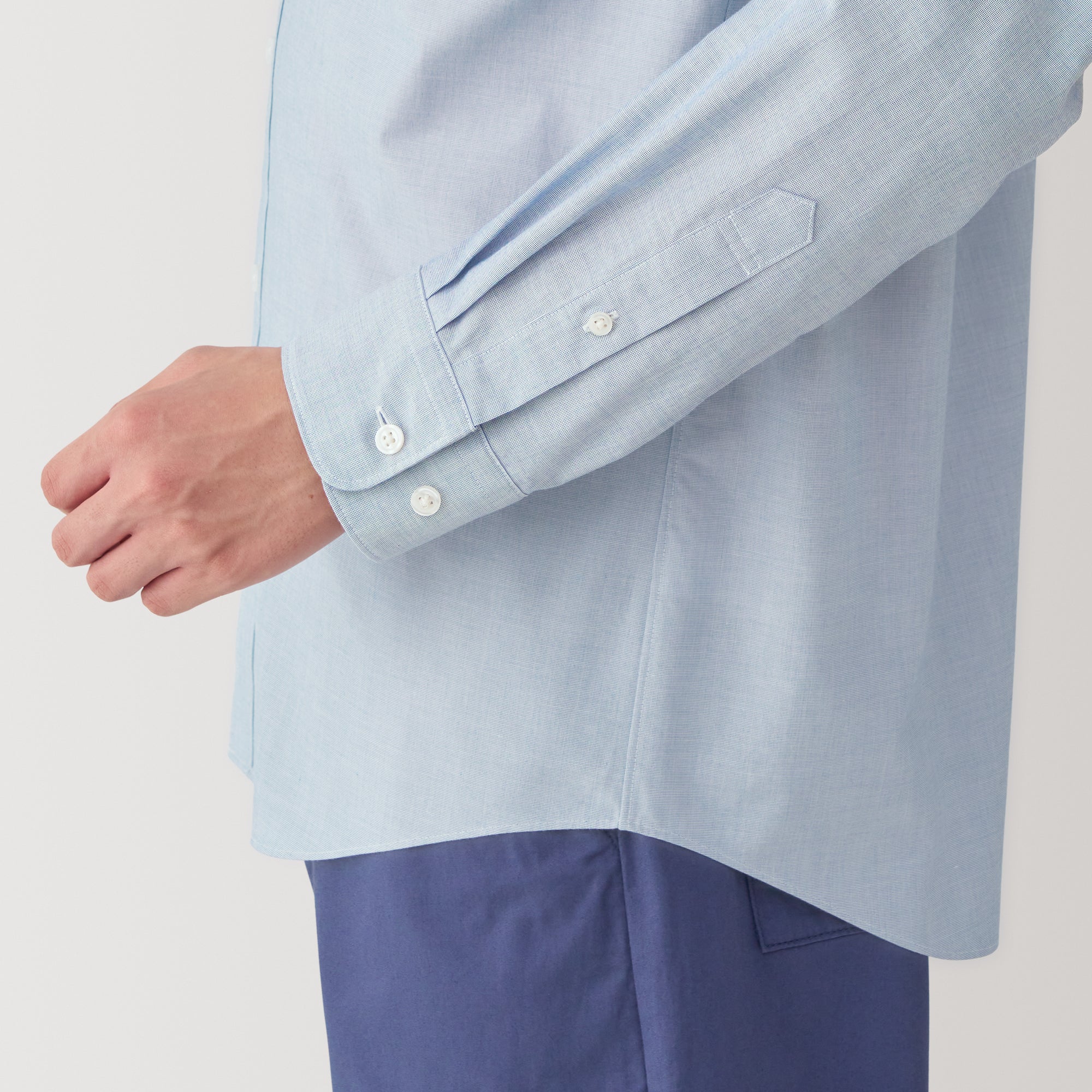 Men's Broadcloth Long Sleeve Shirt - Image 16