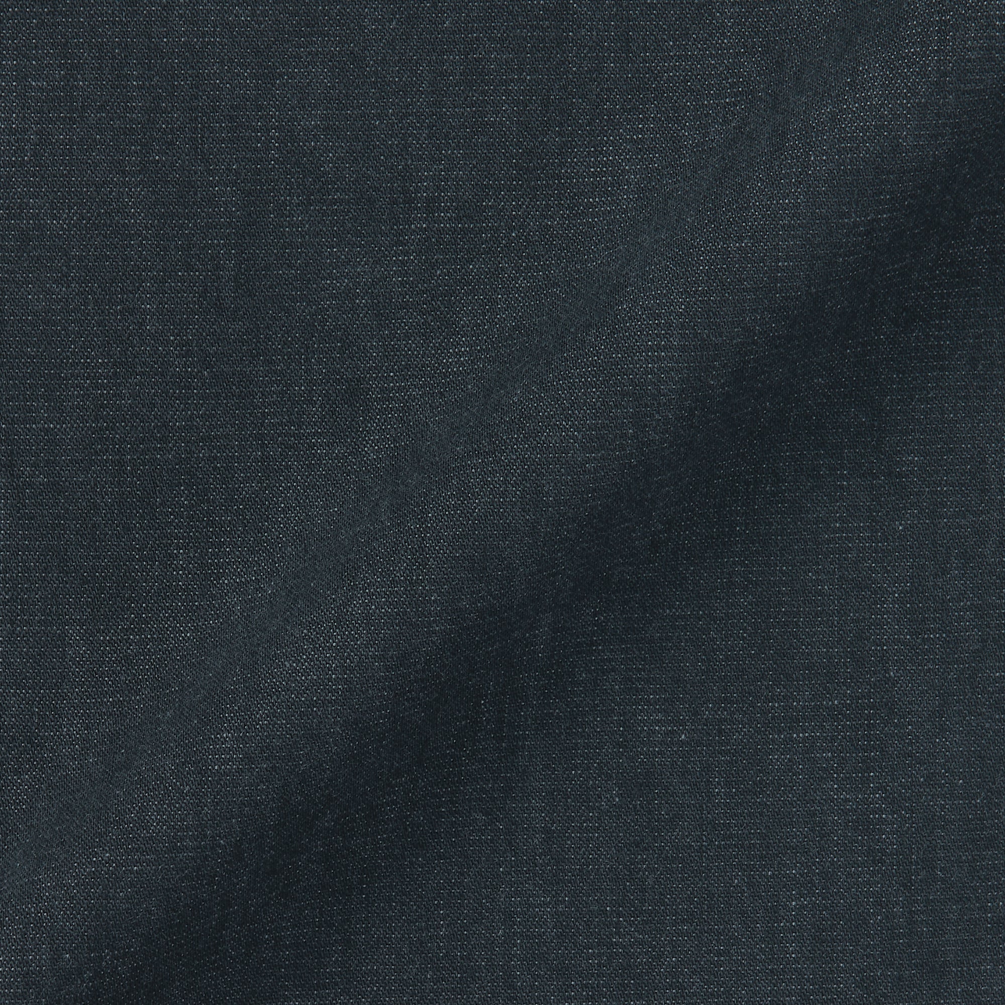 Men's Washed Denim Easy Pants - Black - Image 10