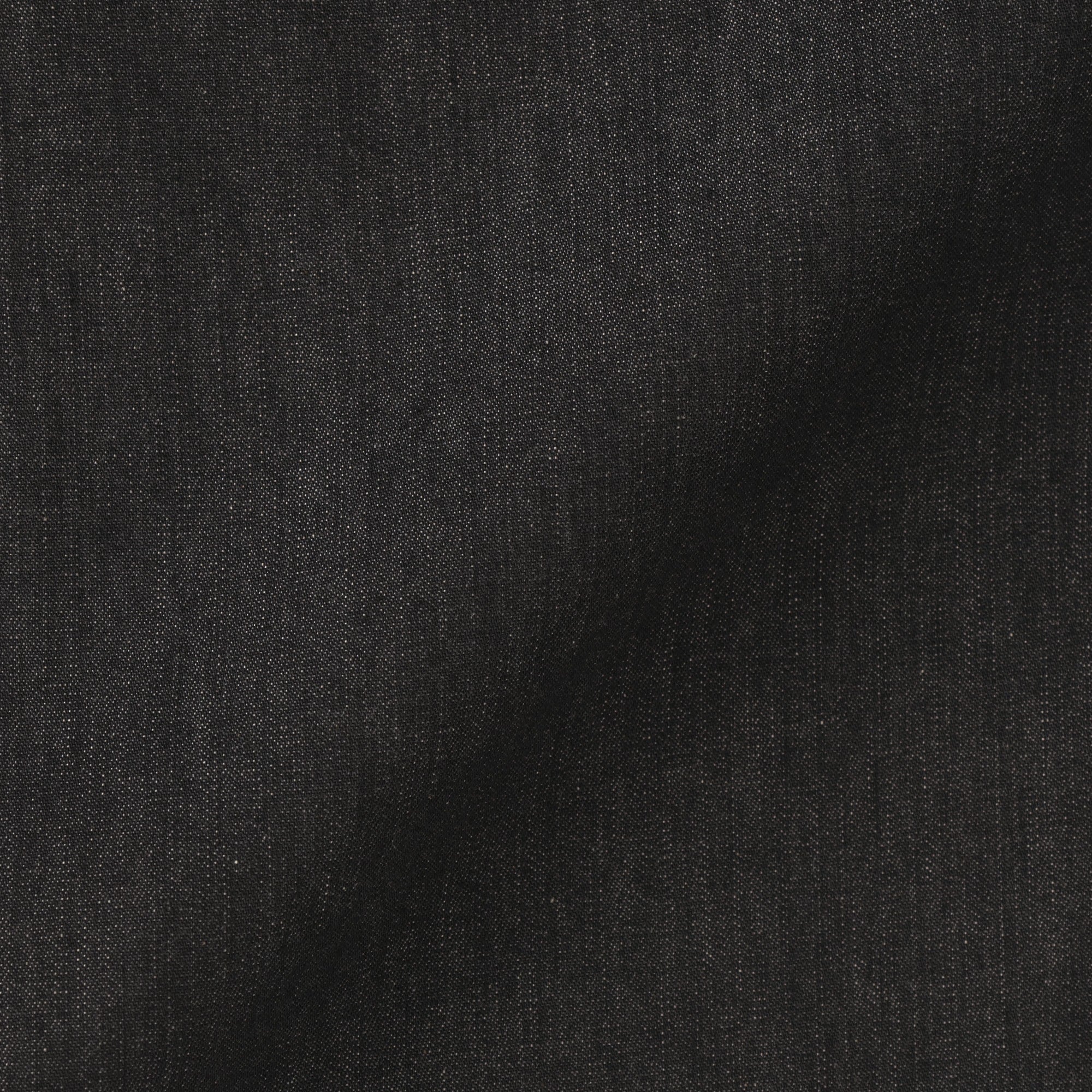 Men's Washed Denim Easy Pants - Black - Image 7